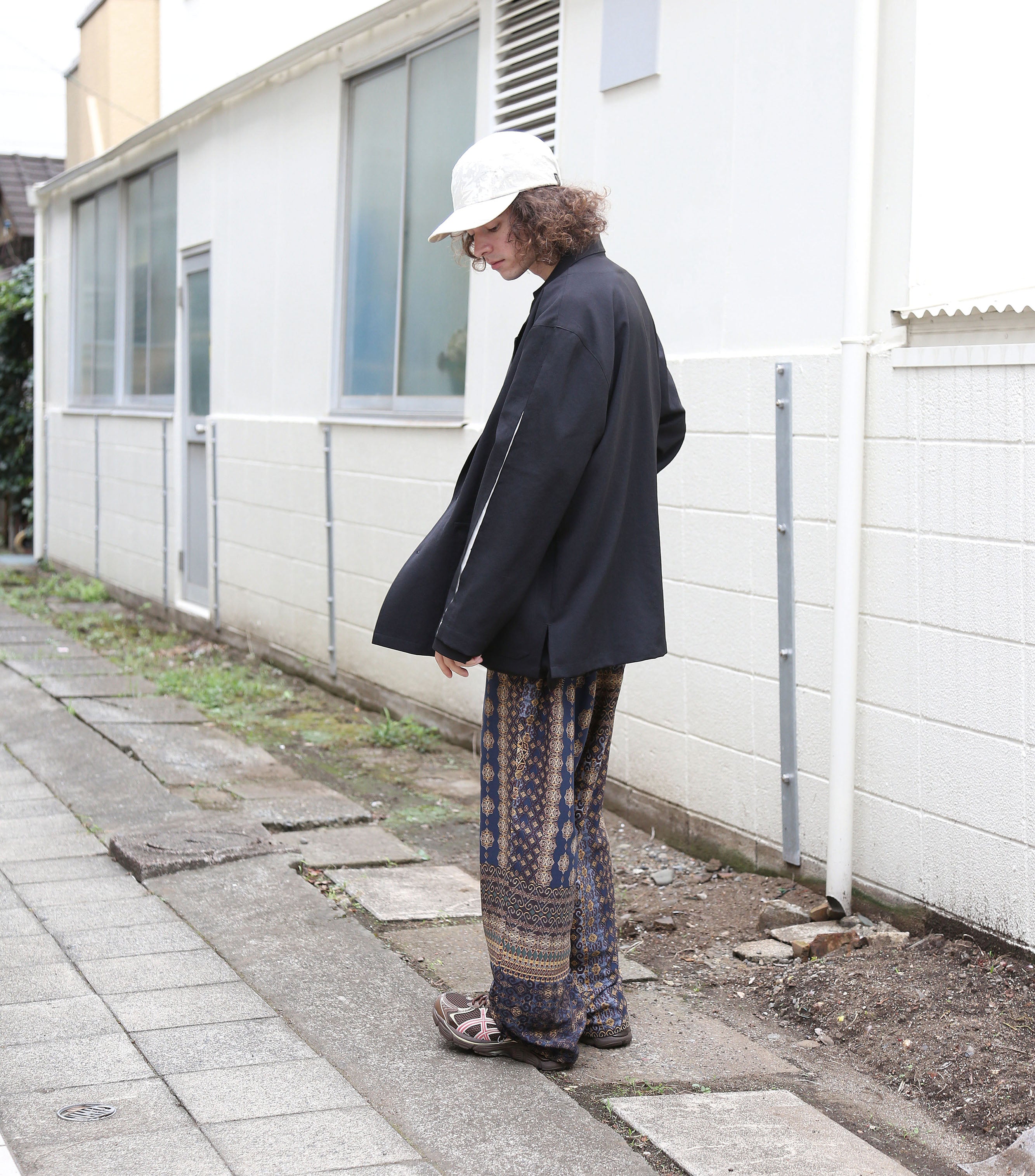 untrad jacket | Color_Black-White | No_901t-1901_Black-White【QUOLT_クオルト】