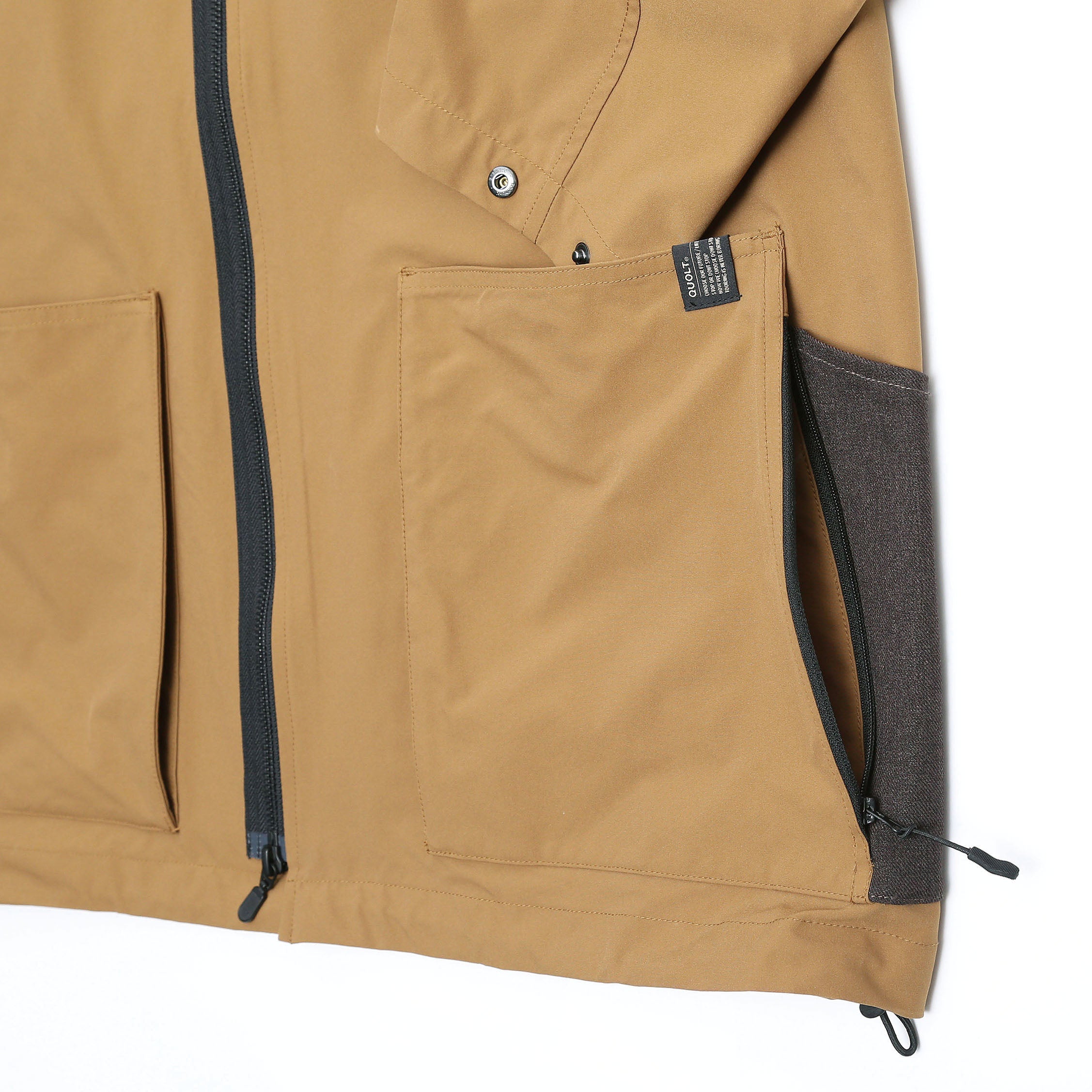 901T-1786 | BERG-6P JACKET  | Color:COYOTE-YELLOW  |【QUOLT_クオルト】