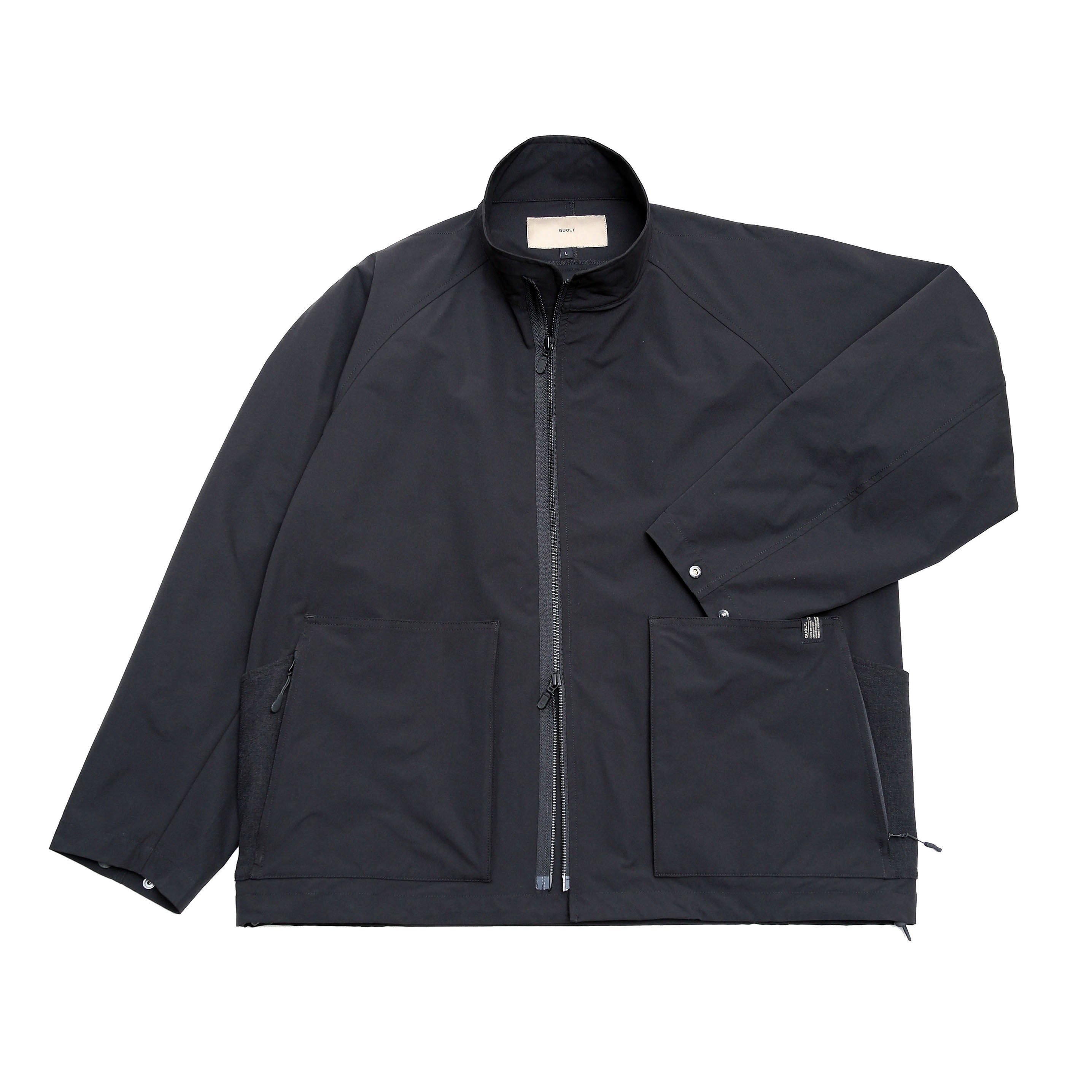 901T-1786 | BERG-6P JACKET  | Color:Black  |【QUOLT_クオルト】