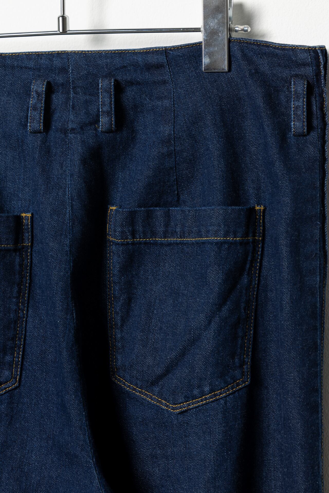 Denim Pants | Color_Navy | No_l-pa002_navy【Looper_ルーパー】【入荷予定アイテム・入荷連絡可能】