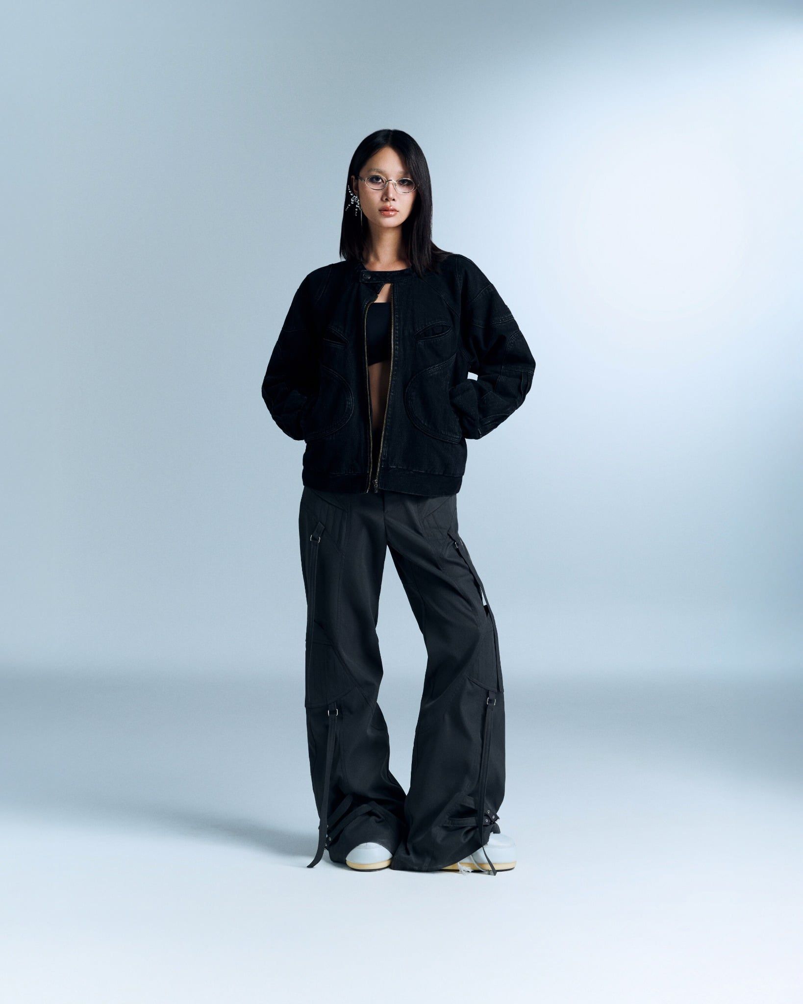 BLAVEN JACKET (BLACK WASH) | Bunny Hill Concept