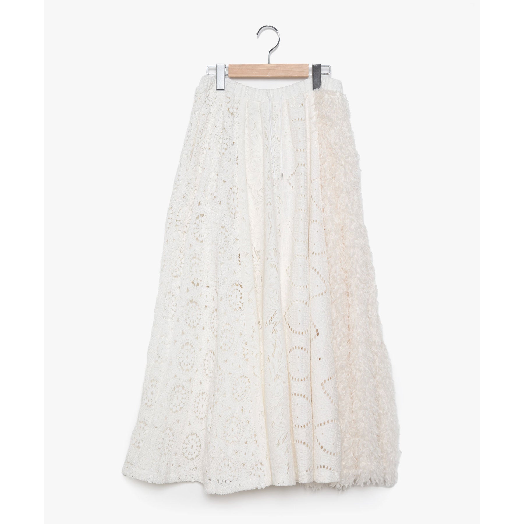 No:BSD24AW-10_WHITE | Name:Secret Garden Culottes | Color:White【BEDSIDEDRAMA_ベッドサイドドラマ】【入荷予定アイテム・入荷連絡可能】