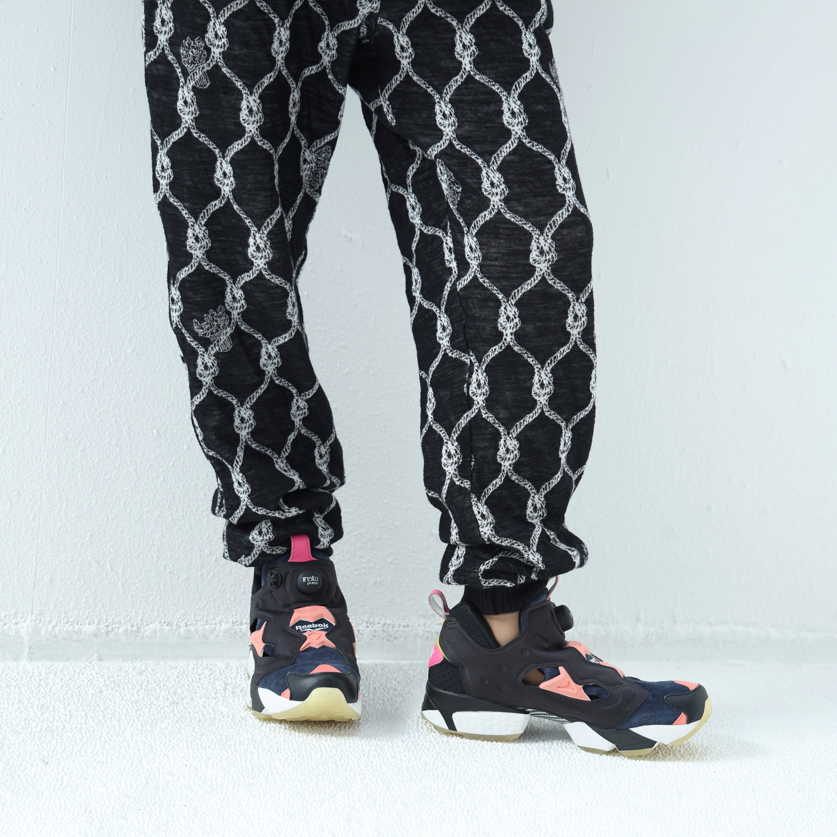 Origin Jacquard Jodhpurs | Color_Black | No_bsd25aw-12_black【BEDSIDEDRAMA_ベッドサイドドラマ】【入荷予定アイテム・入荷連絡可能】