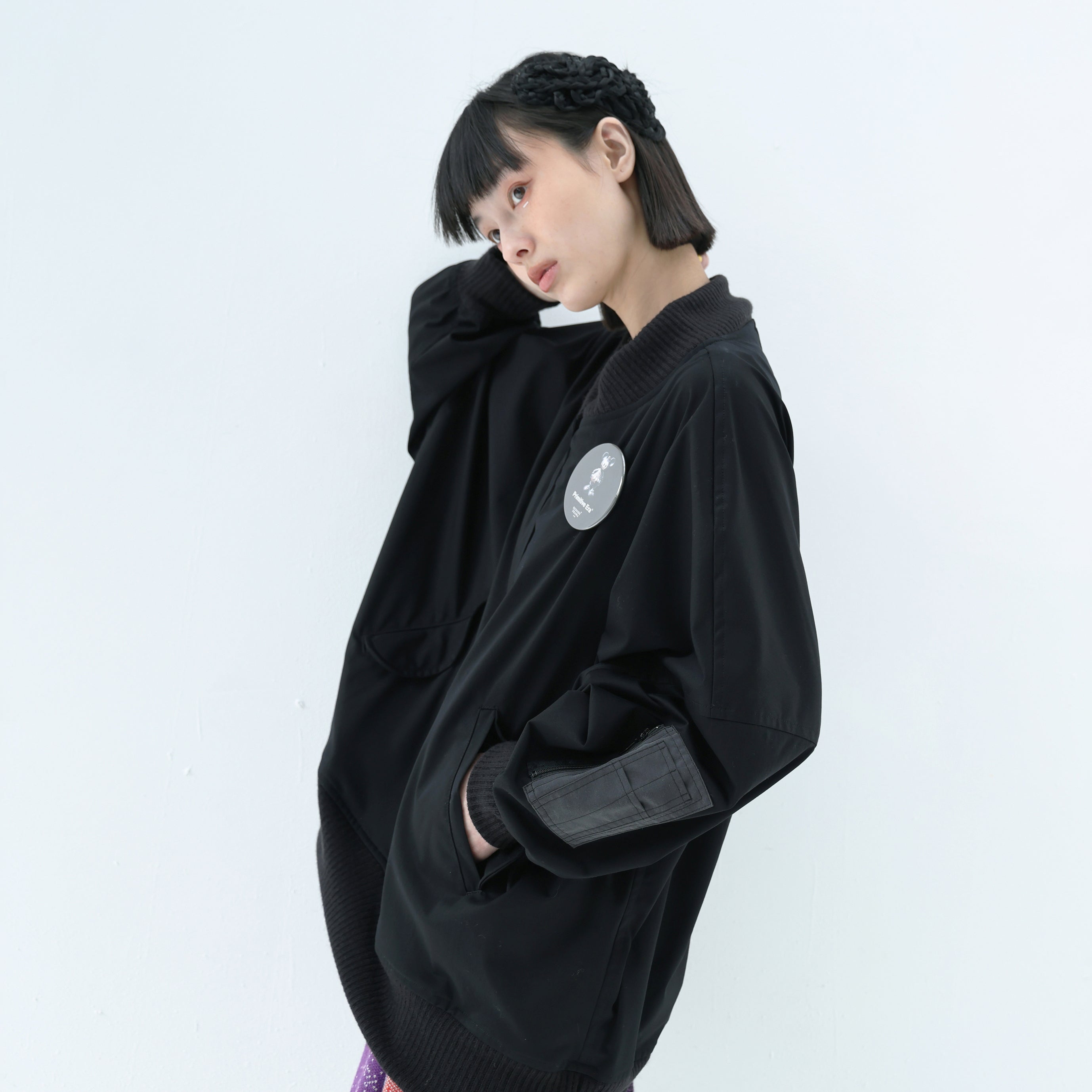 MA-1 Pullover | Color_Black | No_bsd25aw-14_black【BEDSIDEDRAMA_ベッドサイドドラマ】【入荷予定アイテム・入荷連絡可能】