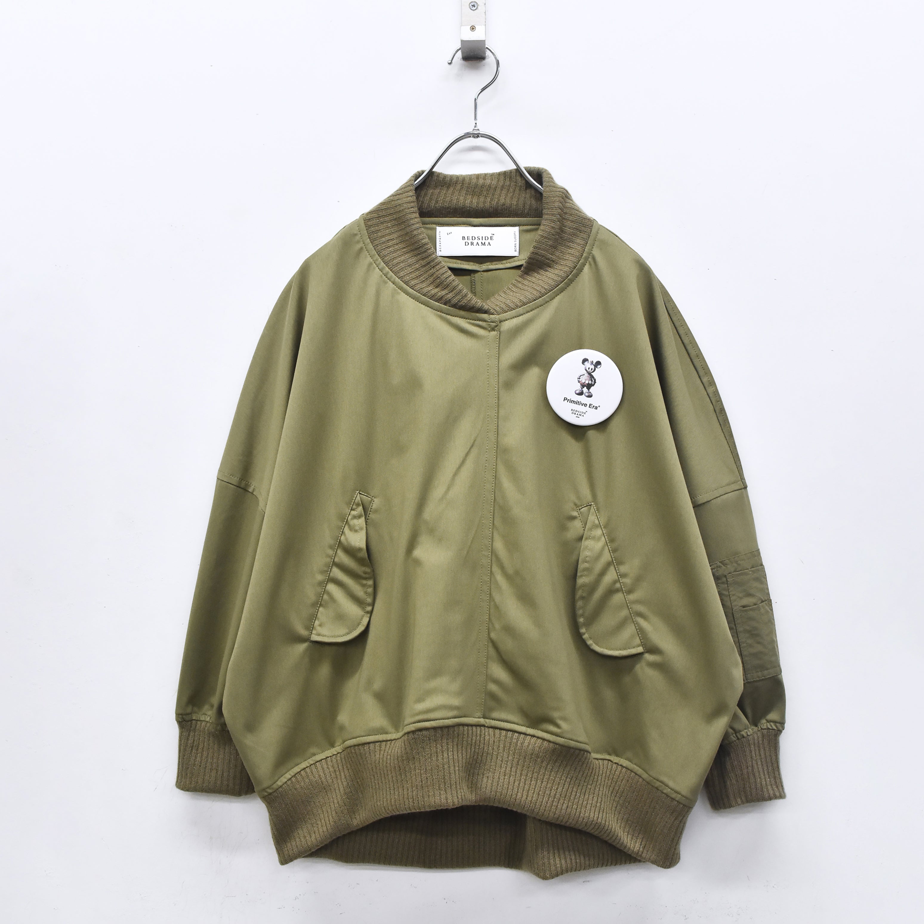 MA-1 Pullover | Color_Khaki | No_bsd25aw-14_khaki【BEDSIDEDRAMA_ベッドサイドドラマ】【入荷予定アイテム・入荷連絡可能】