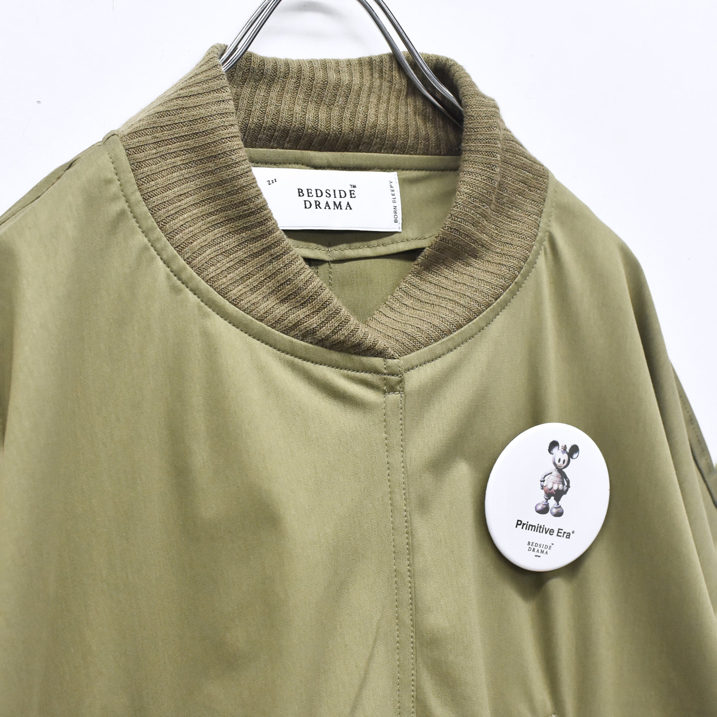 MA-1 Pullover | Color_Khaki | No_bsd25aw-14_khaki【BEDSIDEDRAMA_ベッドサイドドラマ】【入荷予定アイテム・入荷連絡可能】