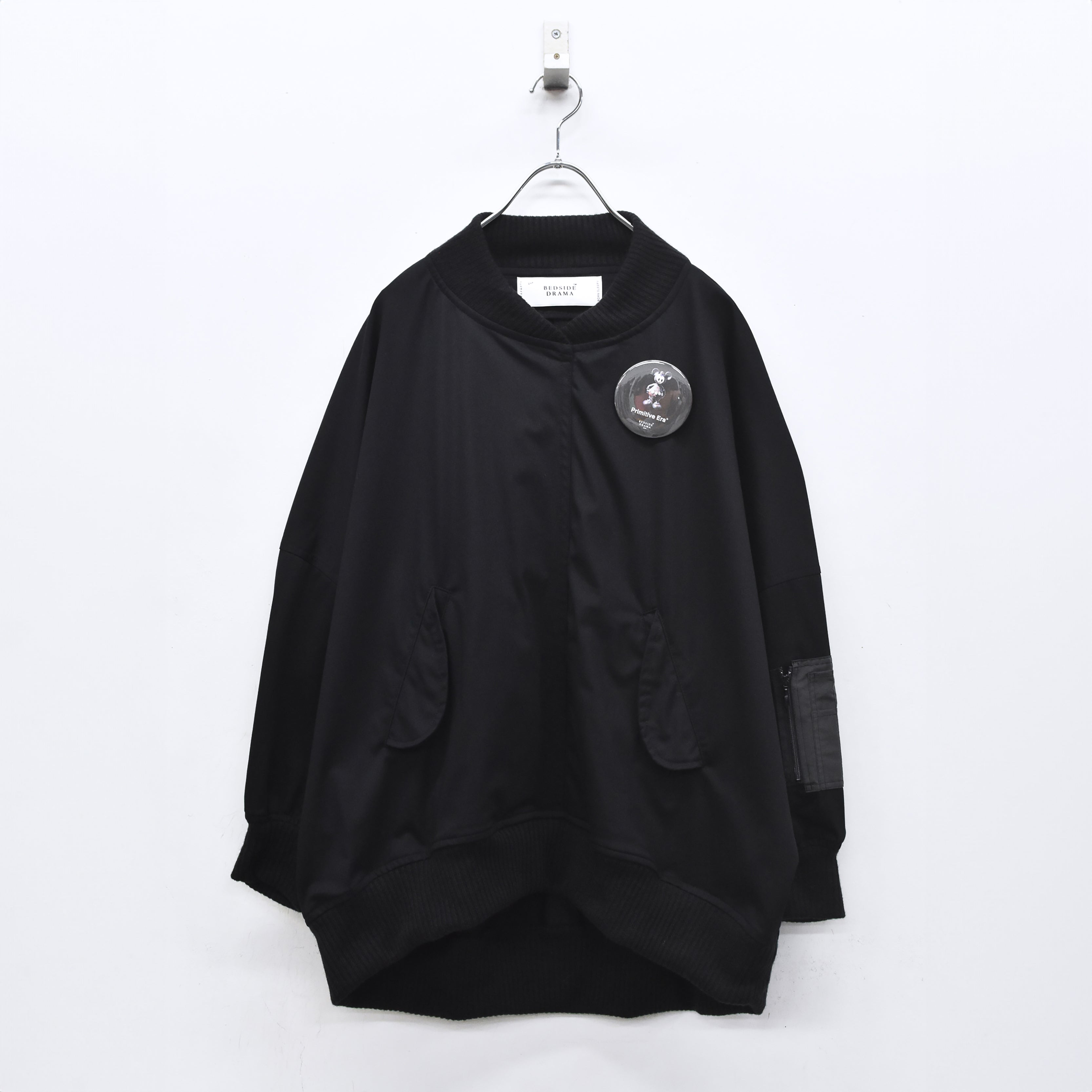 MA-1 Pullover | Color_Black | No_bsd25aw-14_black【BEDSIDEDRAMA_ベッドサイドドラマ】【入荷予定アイテム・入荷連絡可能】