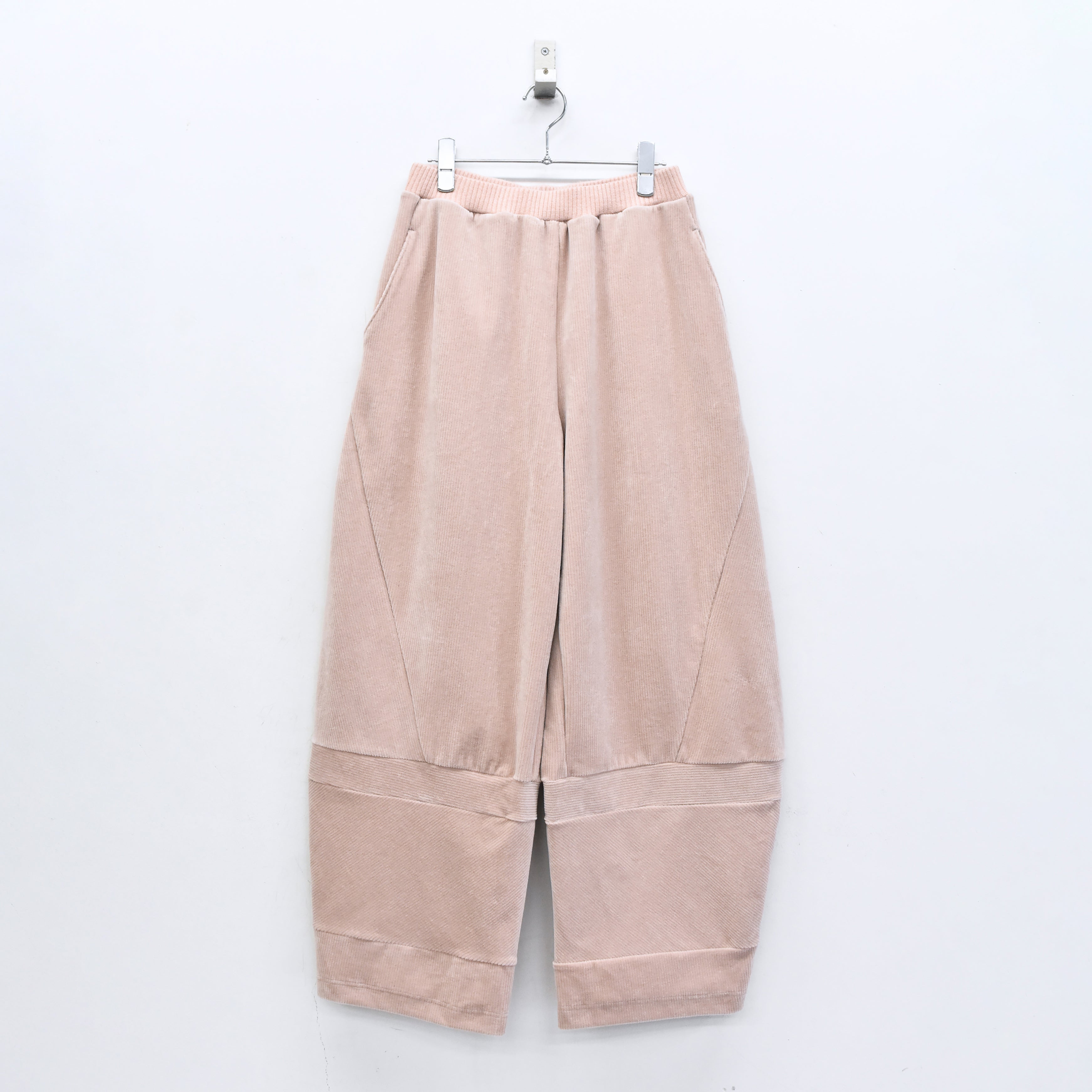 Pattern Switch Wide Pants | Color_Pink | No_bsd25aw-18_pink【BEDSIDEDRAMA_ベッドサイドドラマ】【入荷予定アイテム・入荷連絡可能】