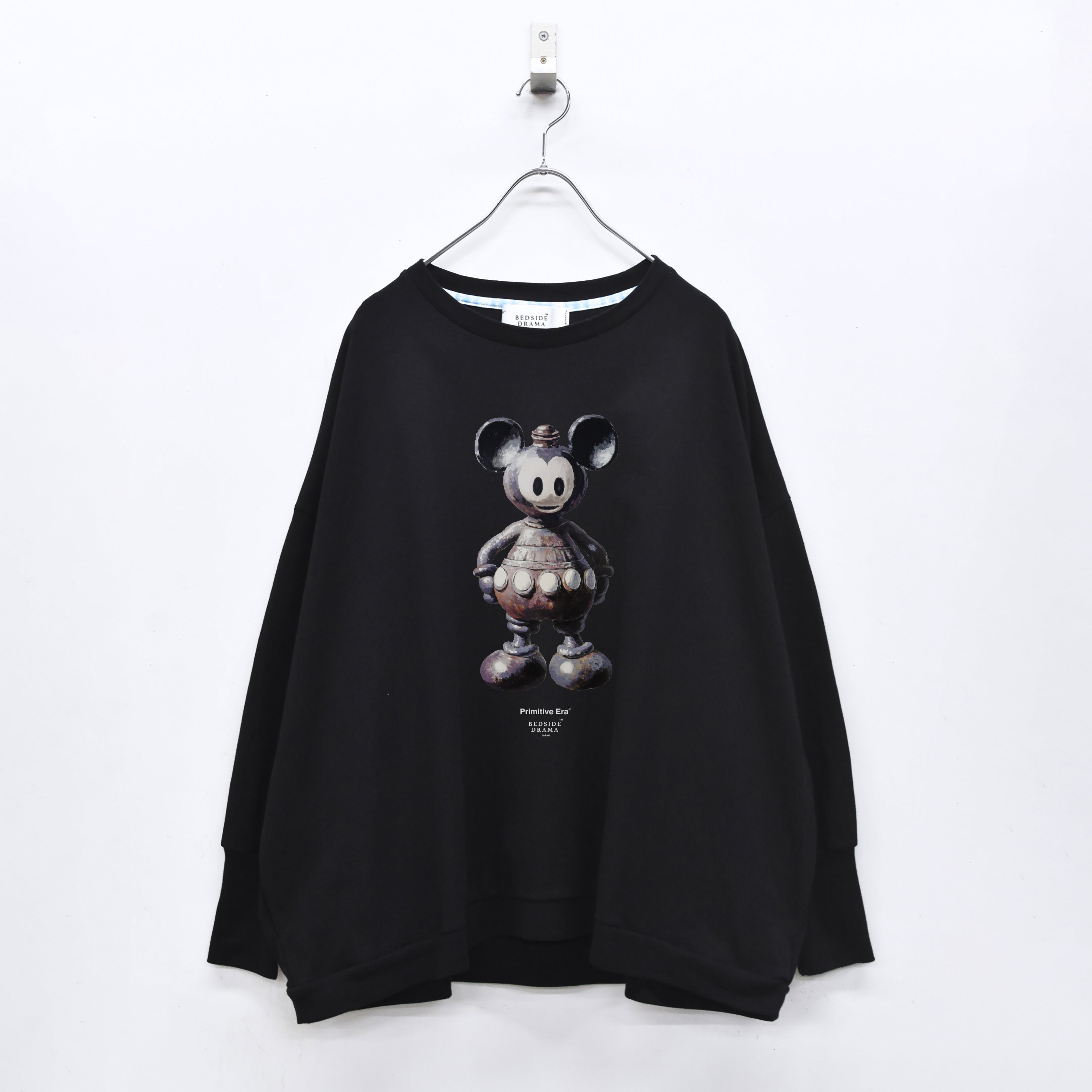 DIGNEY DOLL Wide Pullover | Color_Black | No_bsd25aw-20a_black【BEDSIDEDRAMA_ベッドサイドドラマ】【入荷予定アイテム・入荷連絡可能】
