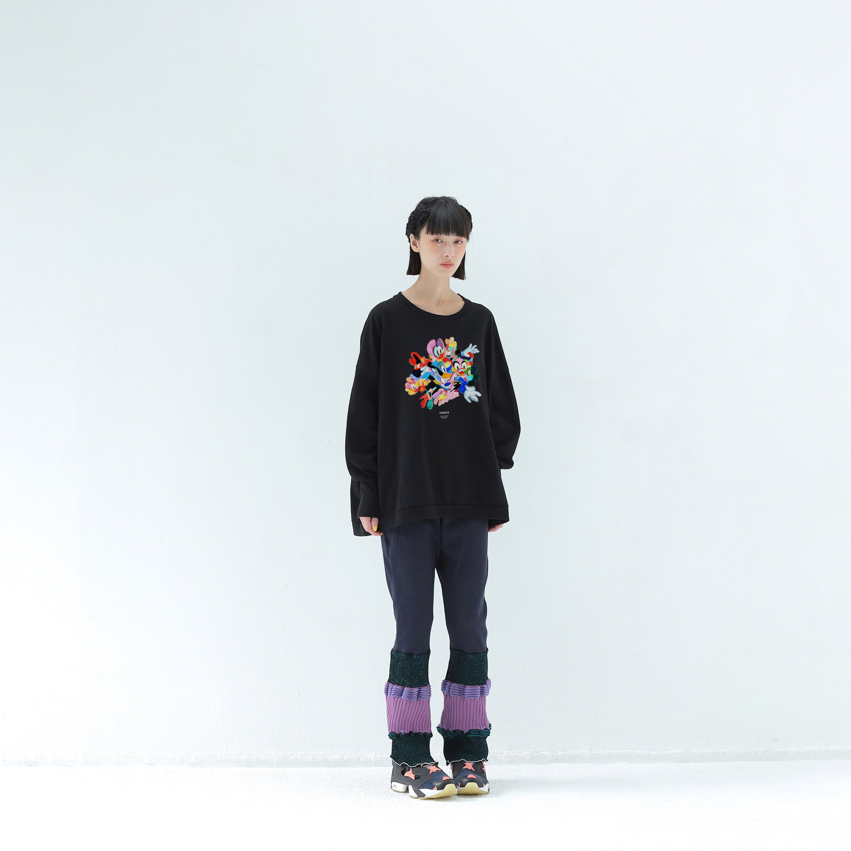CHAO:S HEAD Wide Pullover | Color_Black | No_bsd25aw-20b_black【BEDSIDEDRAMA_ベッドサイドドラマ】【入荷予定アイテム・入荷連絡可能】