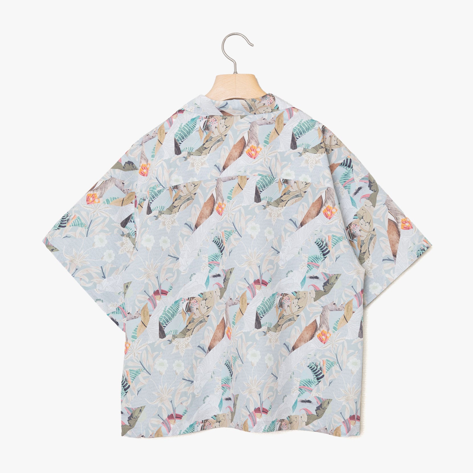 BSD25SS-05_Grey | Arts & Crafts ALOHA Shirt | Color:Grey【BEDSIDEDRAMA_ベッドサイドドラマ】【入荷予定アイテム・入荷連絡可能】