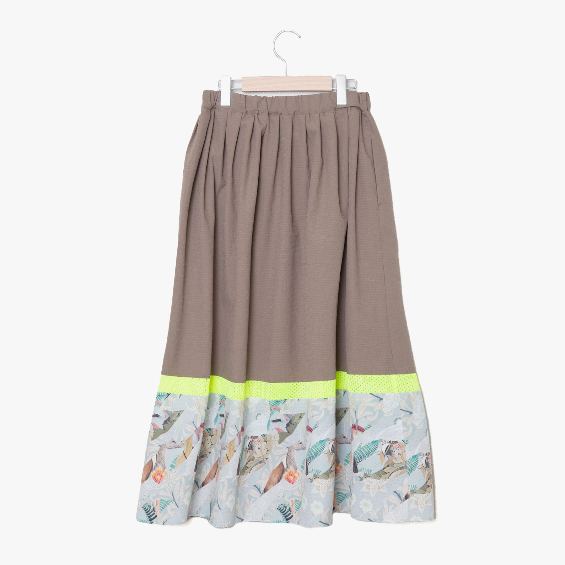 BSD25SS-10_Beige | Arts & Science Slide Skirt | Color:Beige【BEDSIDEDRAMA_ベッドサイドドラマ】【入荷予定アイテム・入荷連絡可能】