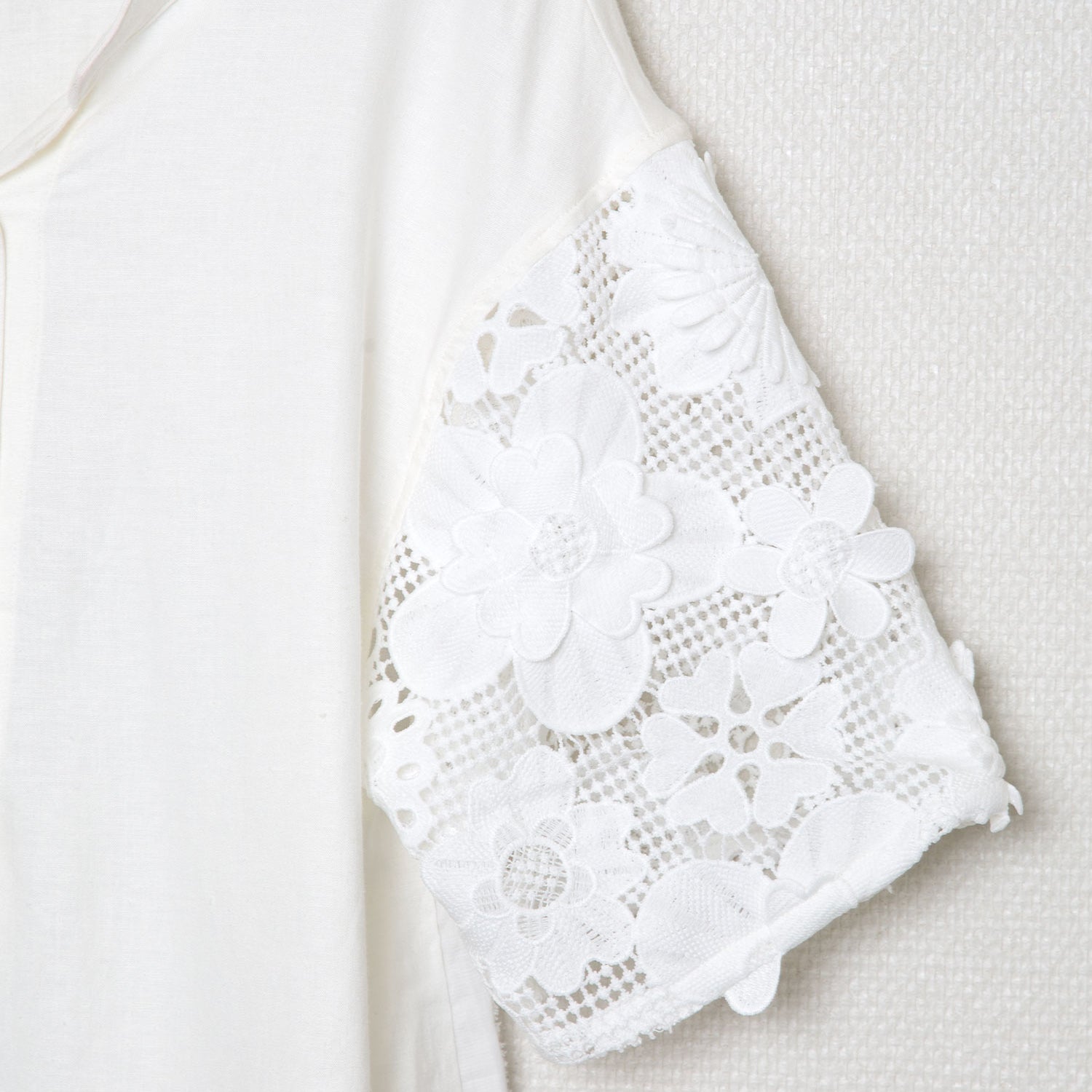 BSD25SS-16_White | Freehands Patern Shirt | Color:White【BEDSIDEDRAMA_ベッドサイドドラマ】【入荷予定アイテム・入荷連絡可能】