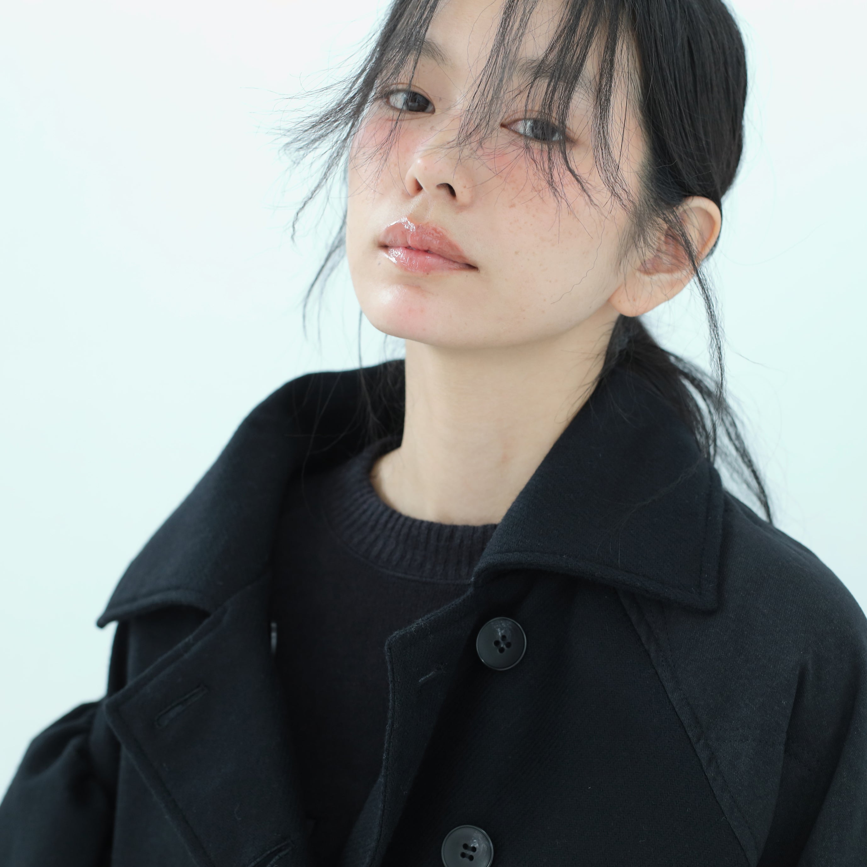 Dreamin' Mix Wide Coat – Black | BEDSIDEDRAMA | 入荷予定アイテム