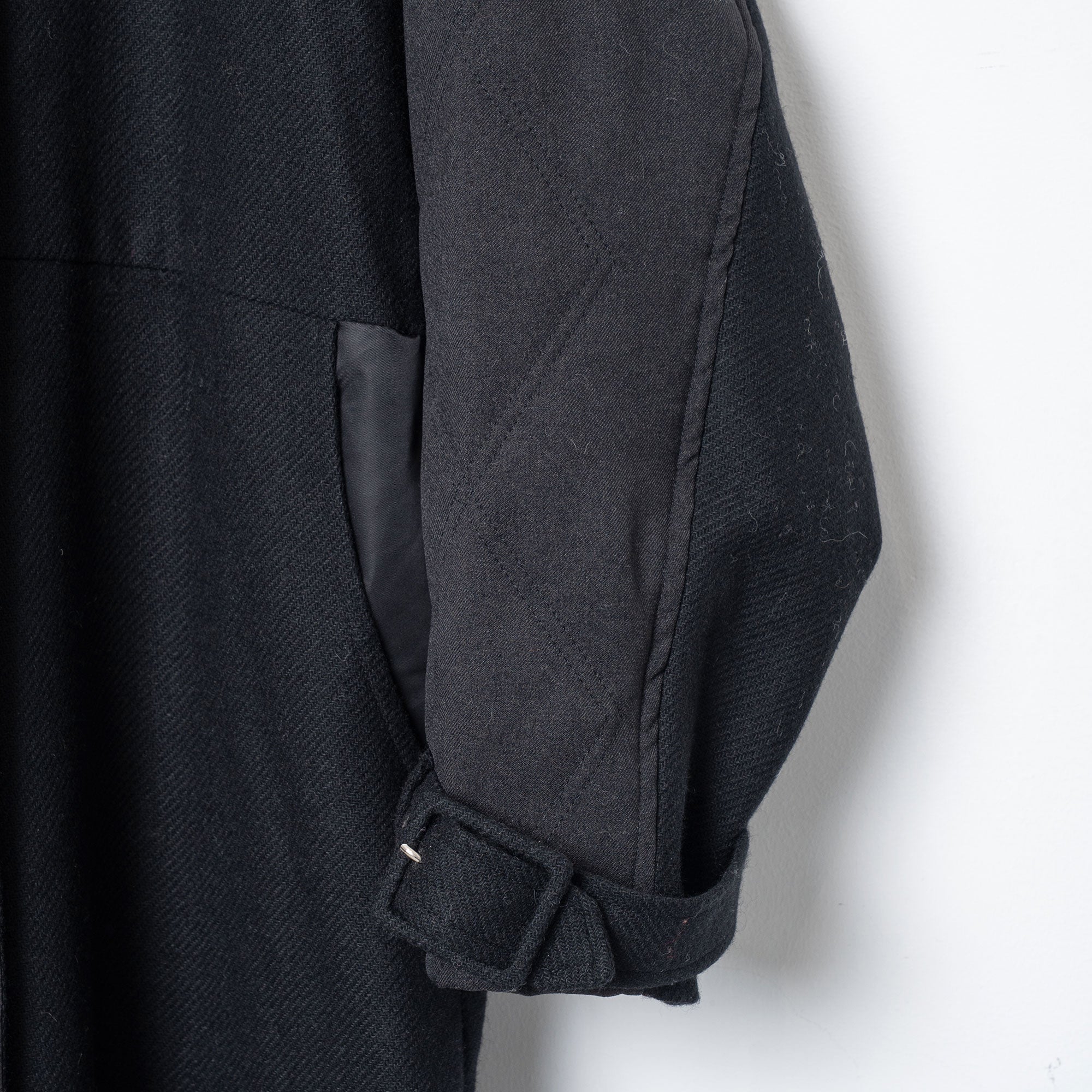 Dreamin' Mix Wide Coat – Black | BEDSIDEDRAMA | 入荷予定アイテム