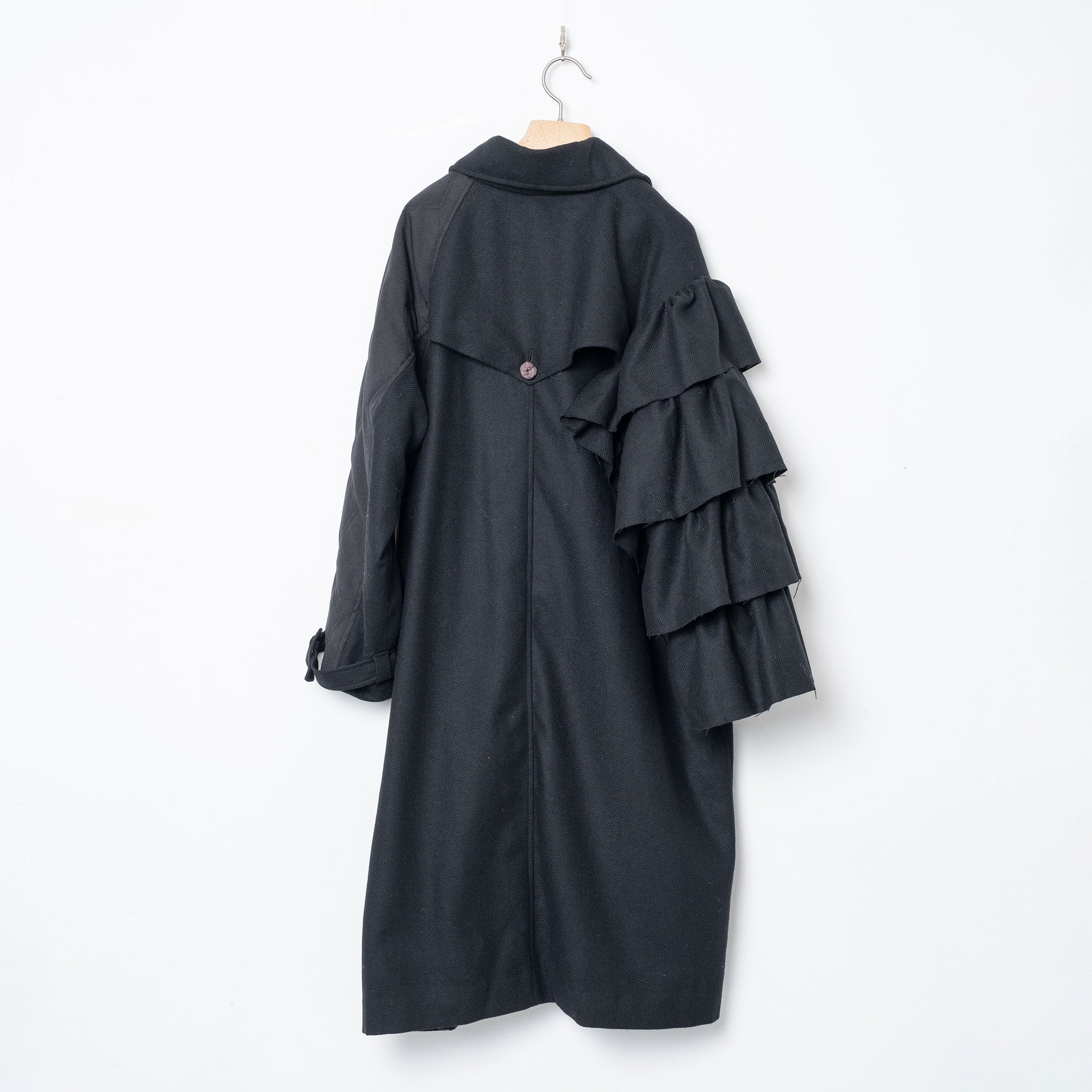 Dreamin' Mix Wide Coat – Black | BEDSIDEDRAMA | 入荷予定アイテム