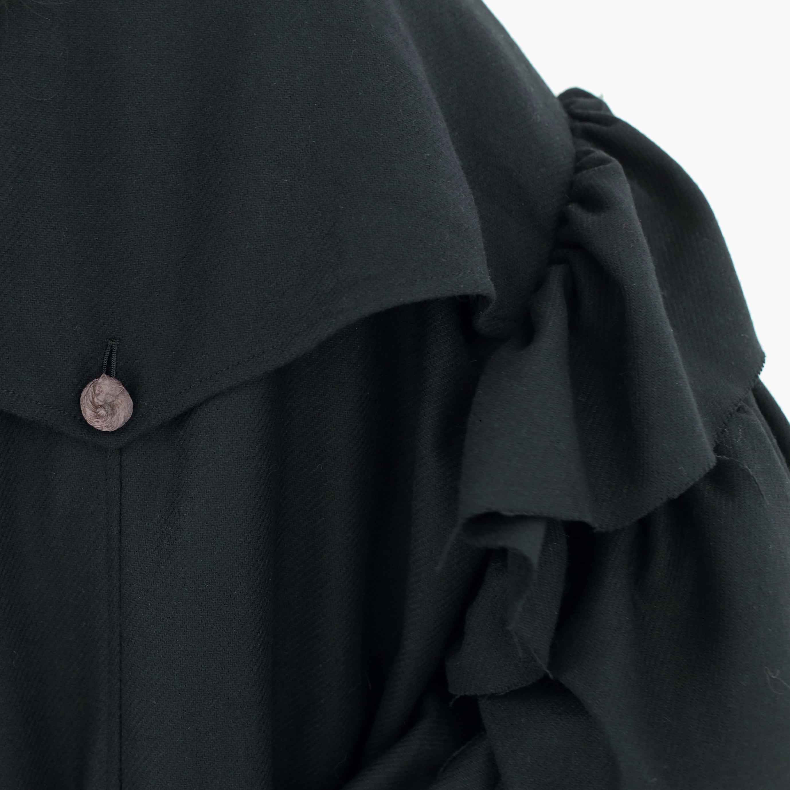 Dreamin' Mix Wide Coat – Black | BEDSIDEDRAMA | 入荷予定アイテム