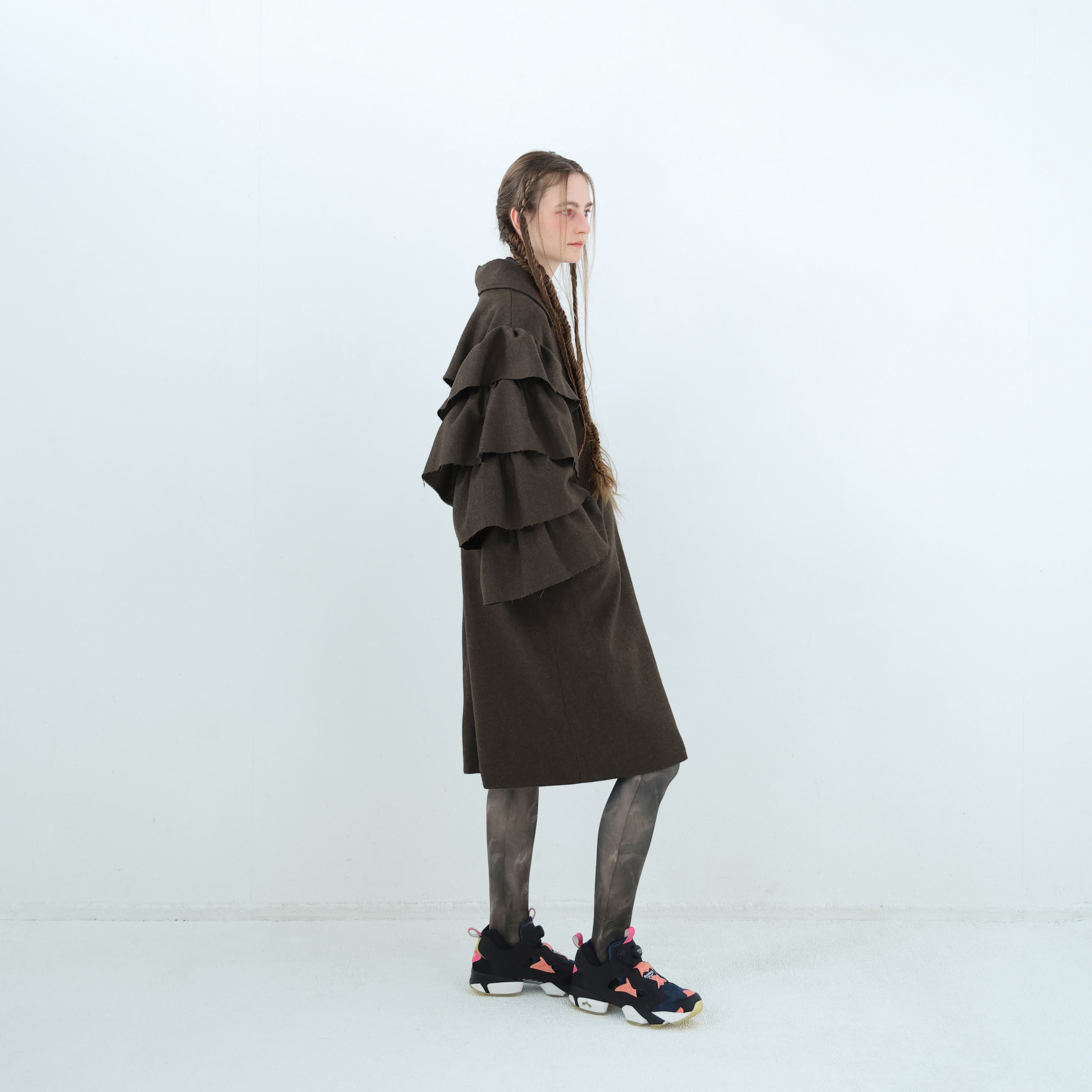 Dreamin' Mix Wide Coat – Khaki | BEDSIDEDRAMA | 入荷予定アイテム