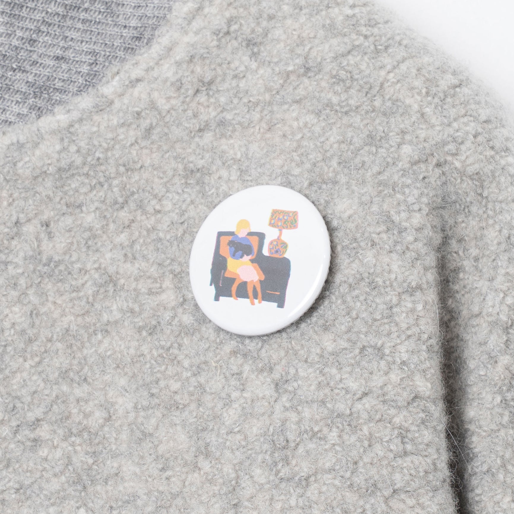 Outdoor Big Pocket Mix Blouson – Grey | BEDSIDEDRAMA | 入荷予定アイテム
