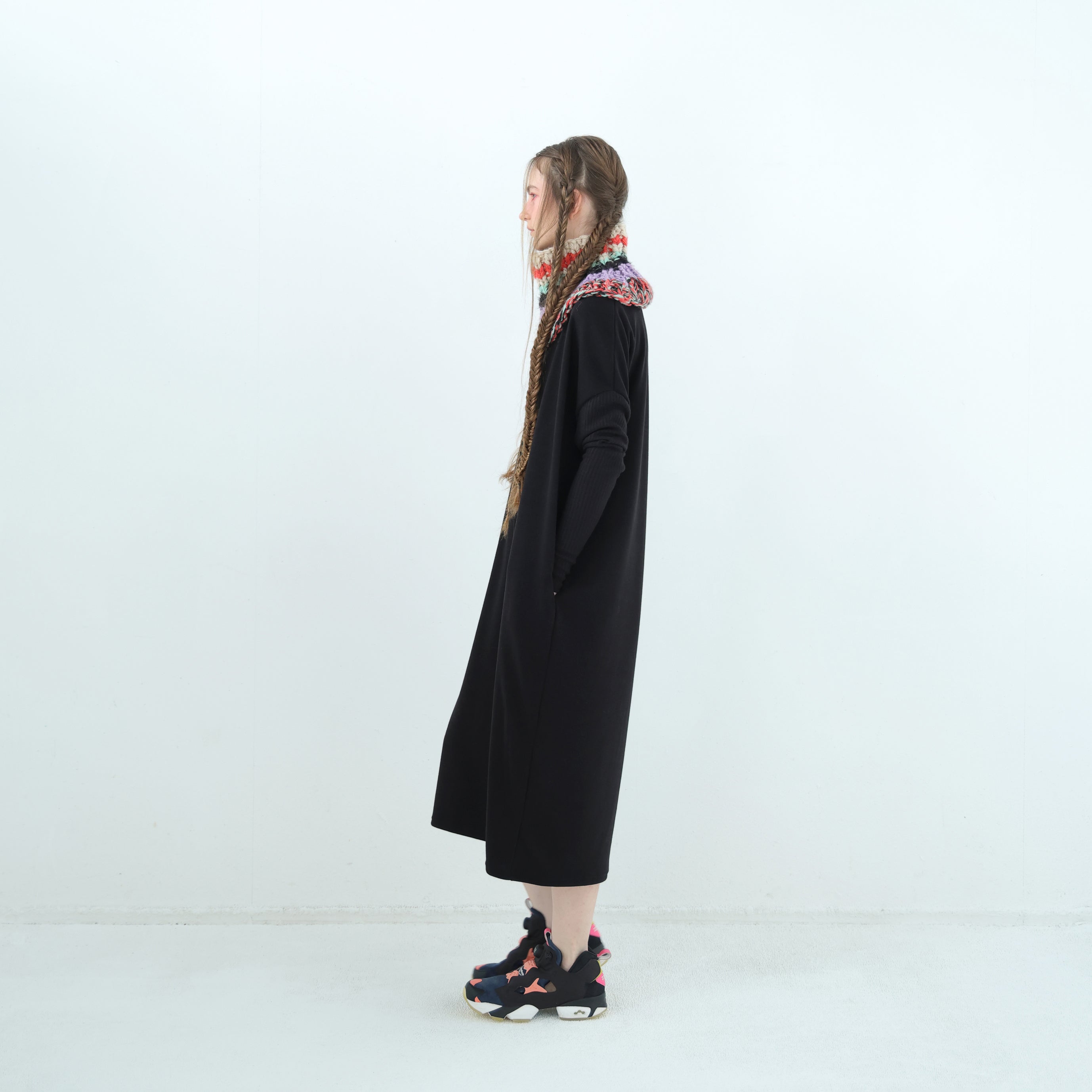 Neck Walmer Onepiece – Black | BEDSIDEDRAMA | 入荷予定アイテム