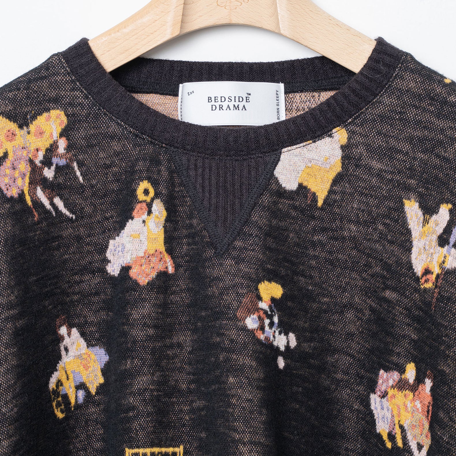 Twenty Night JQ Pulover – Black | BEDSIDEDRAMA | 入荷予定アイテム