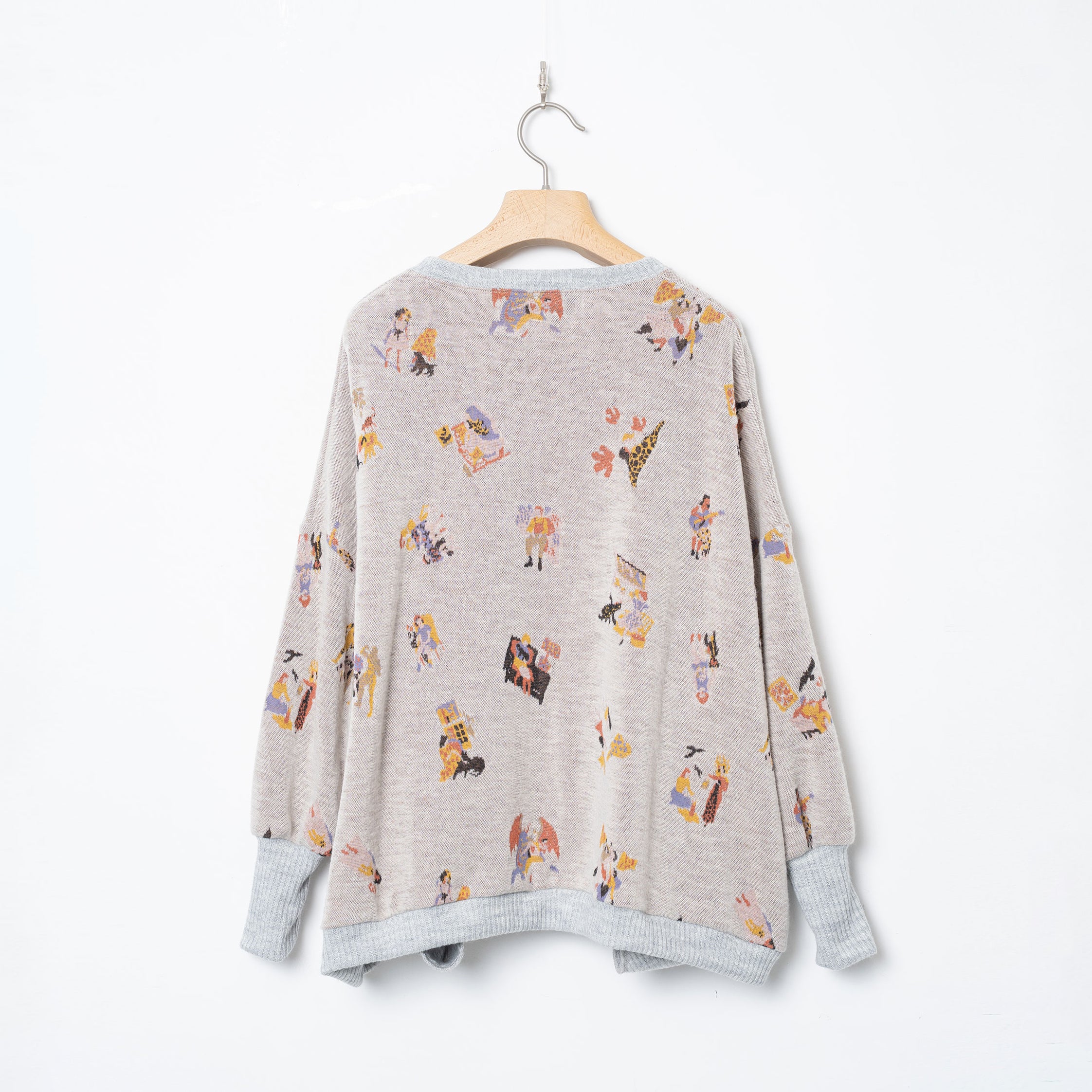 Twenty Night JQ Pulover – Grey | BEDSIDEDRAMA | 入荷予定アイテム