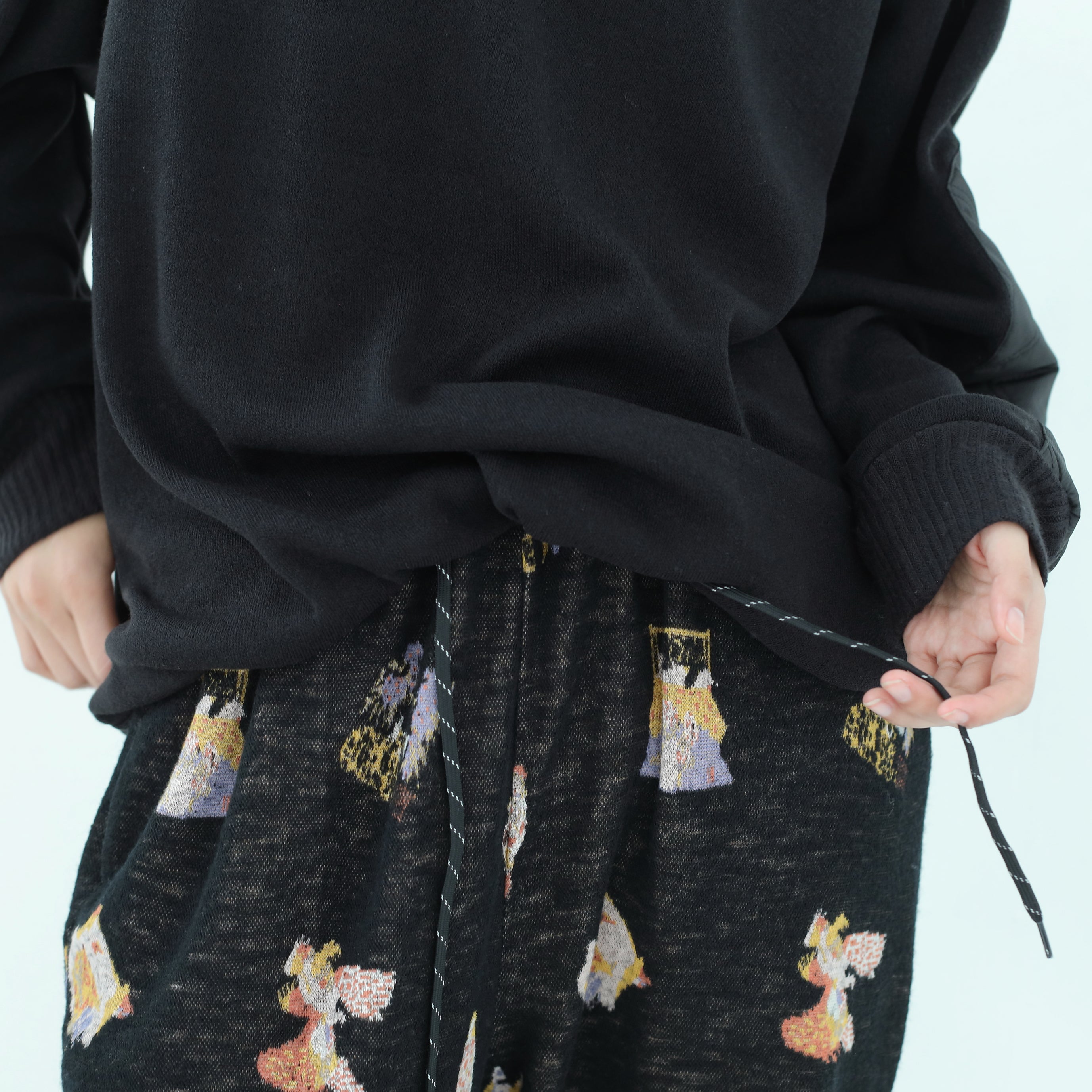 Twenty Night JQ Pants – Black | BEDSIDEDRAMA | 入荷予定アイテム
