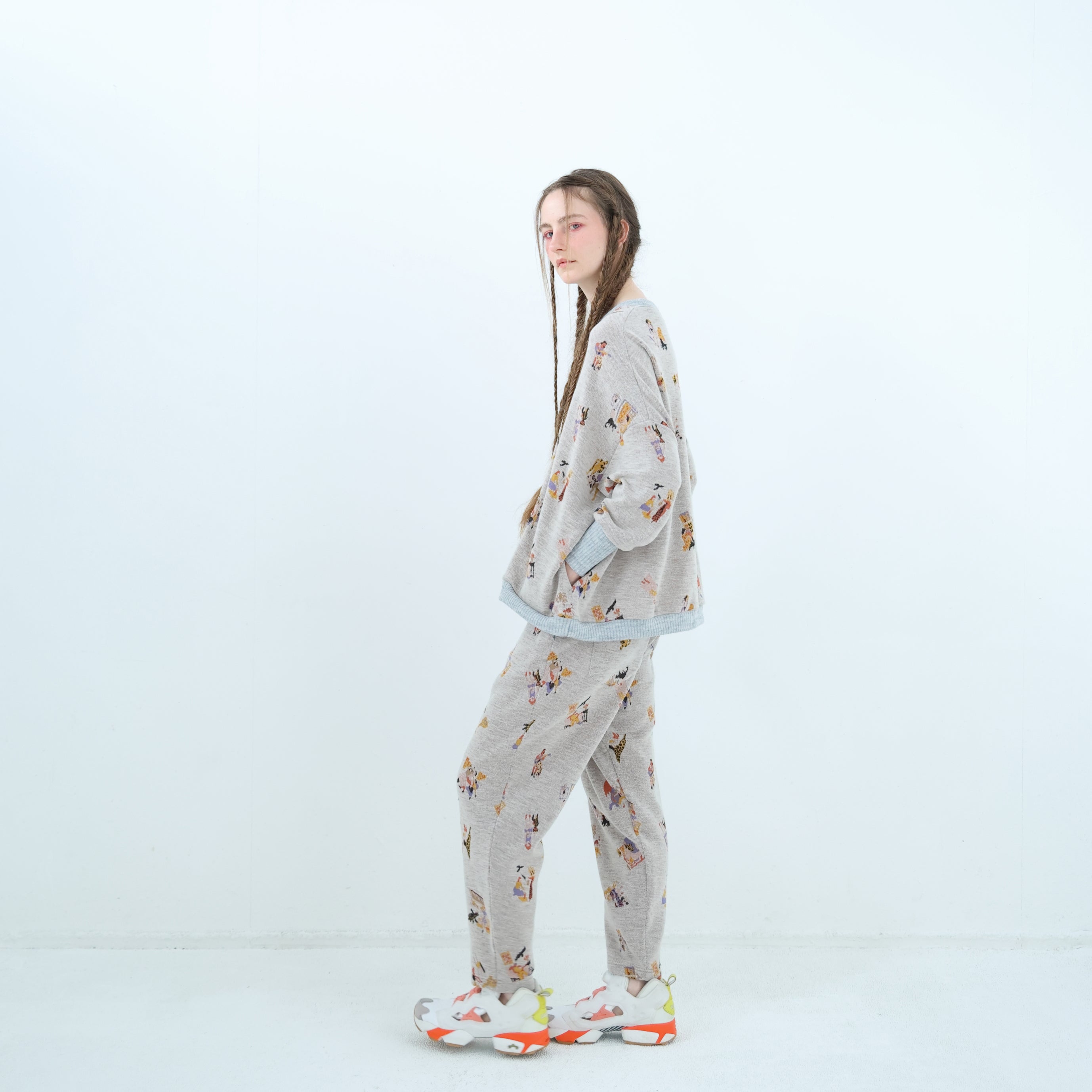 Twenty Night JQ Pants – Grey | BEDSIDEDRAMA | 入荷予定アイテム