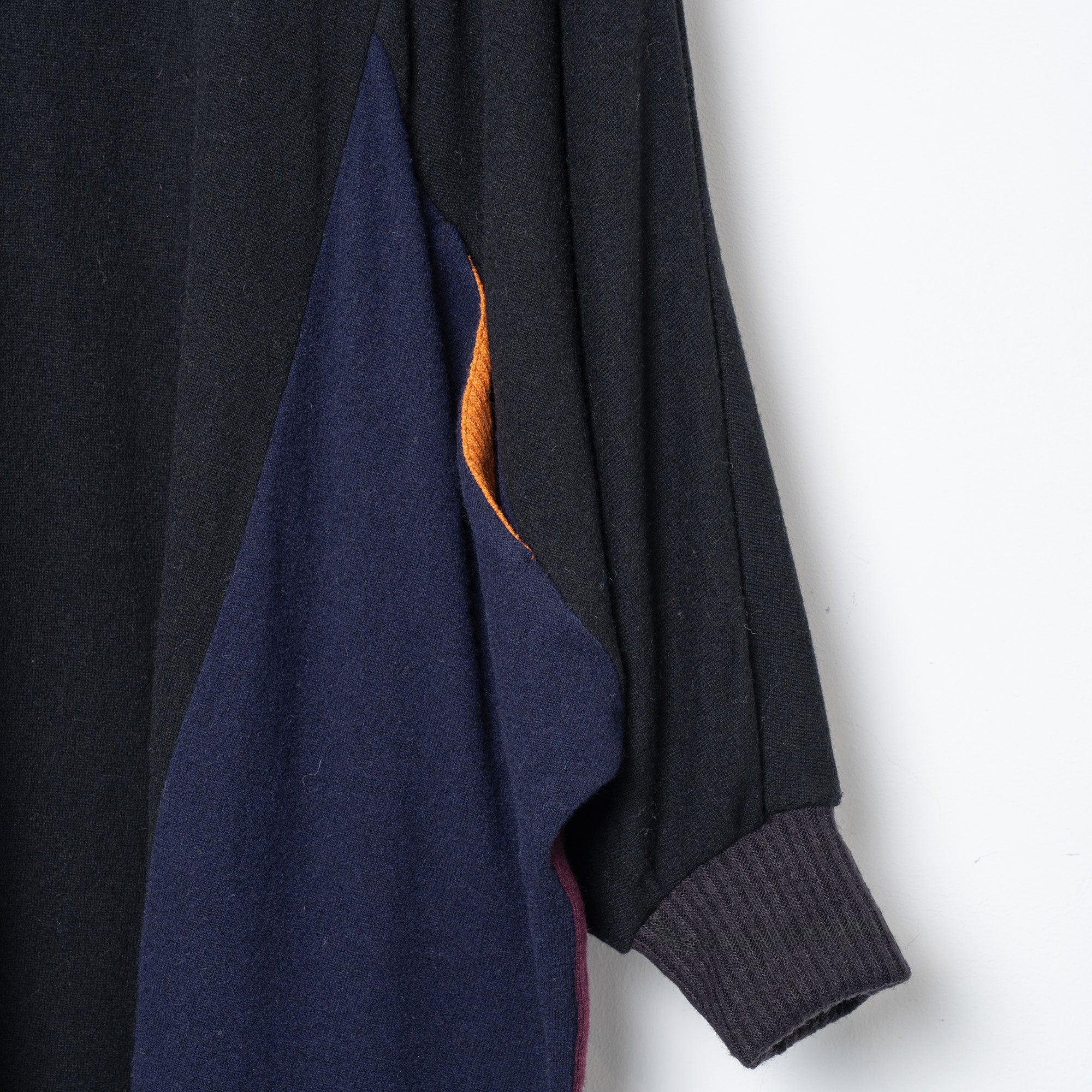 Pattern Switch Wide Dress – Black | BEDSIDEDRAMA | 入荷予定アイテム