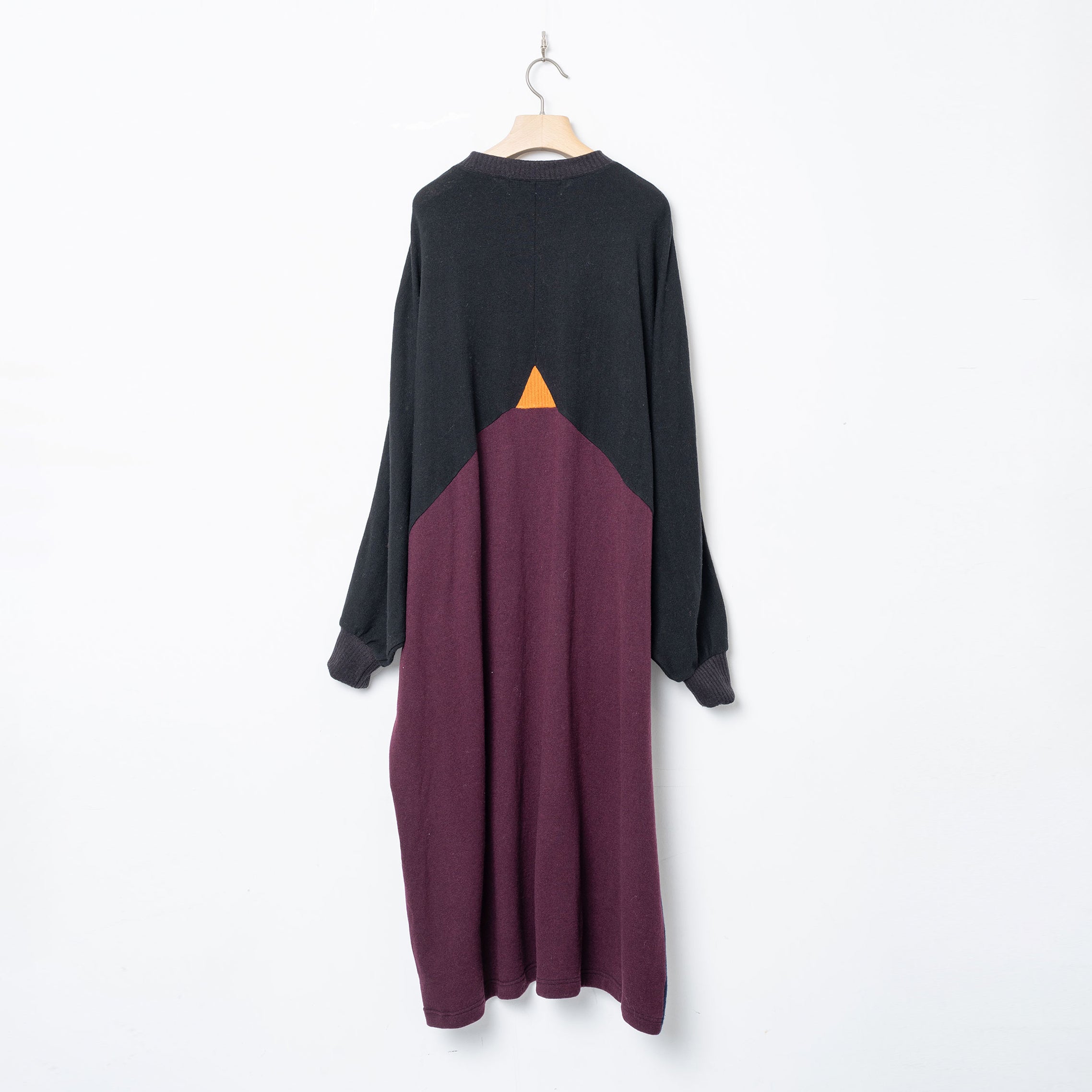 Pattern Switch Wide Dress – Black | BEDSIDEDRAMA | 入荷予定アイテム