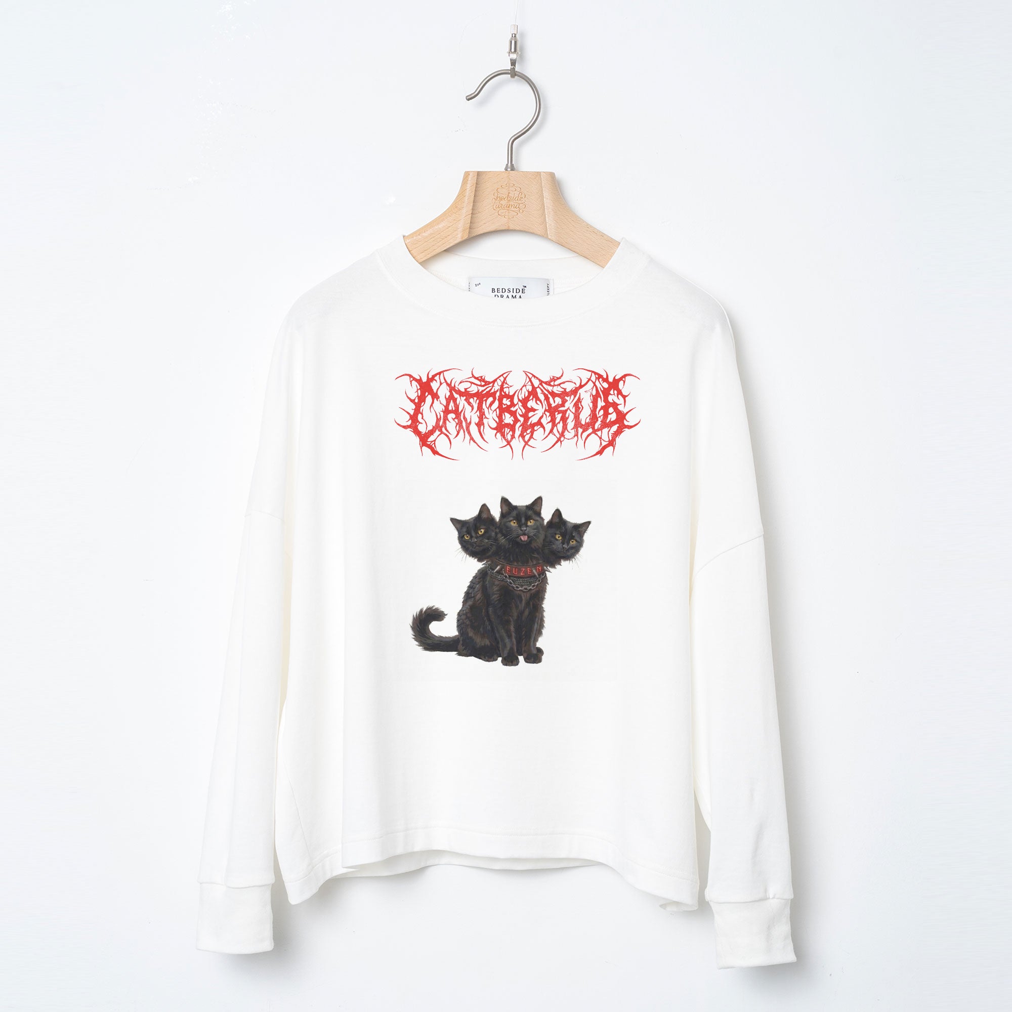 CATBERUS Wide Pullover – White | BEDSIDEDRAMA | 入荷予定アイテム