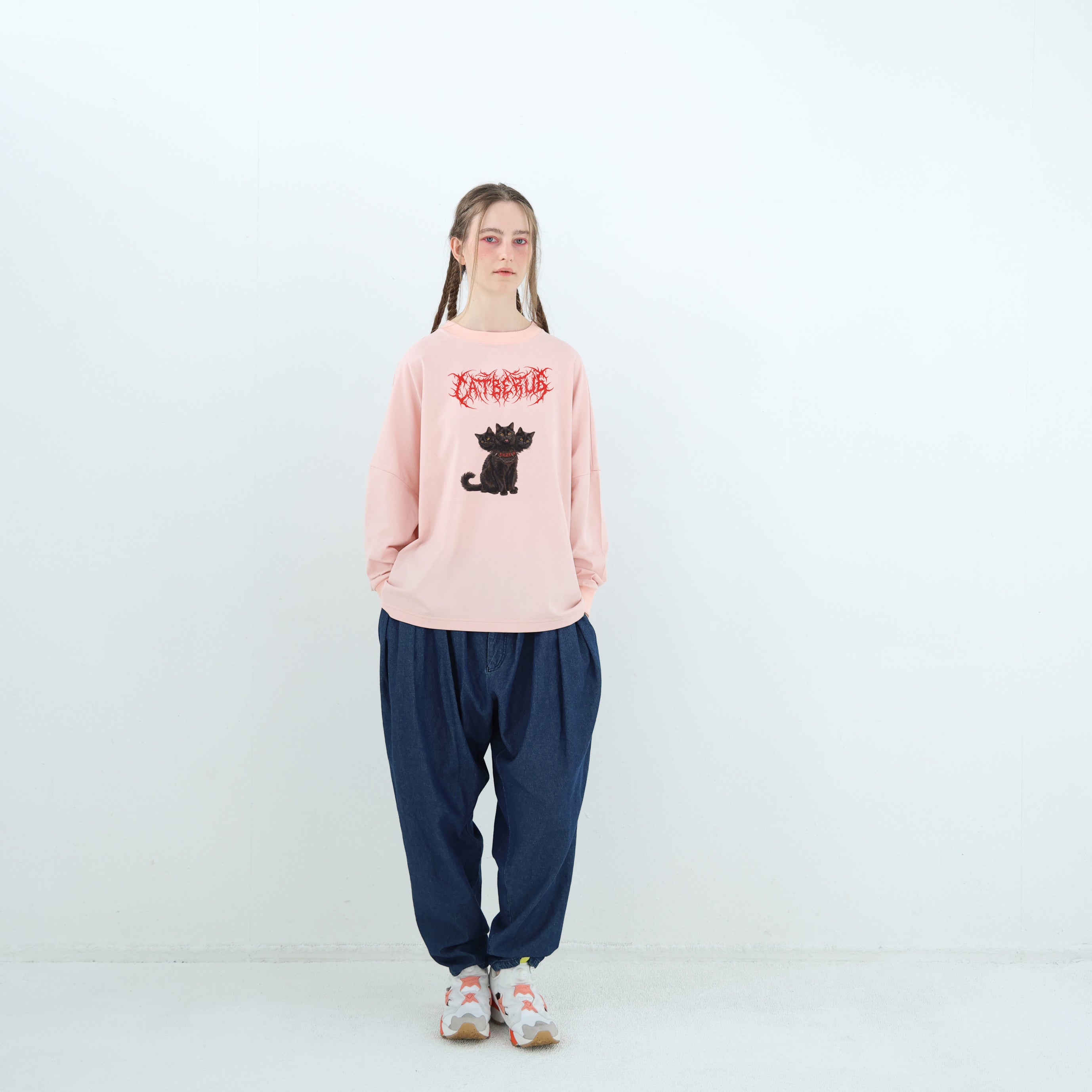 CATBERUS Wide Pullover – Pink | BEDSIDEDRAMA | 入荷予定アイテム