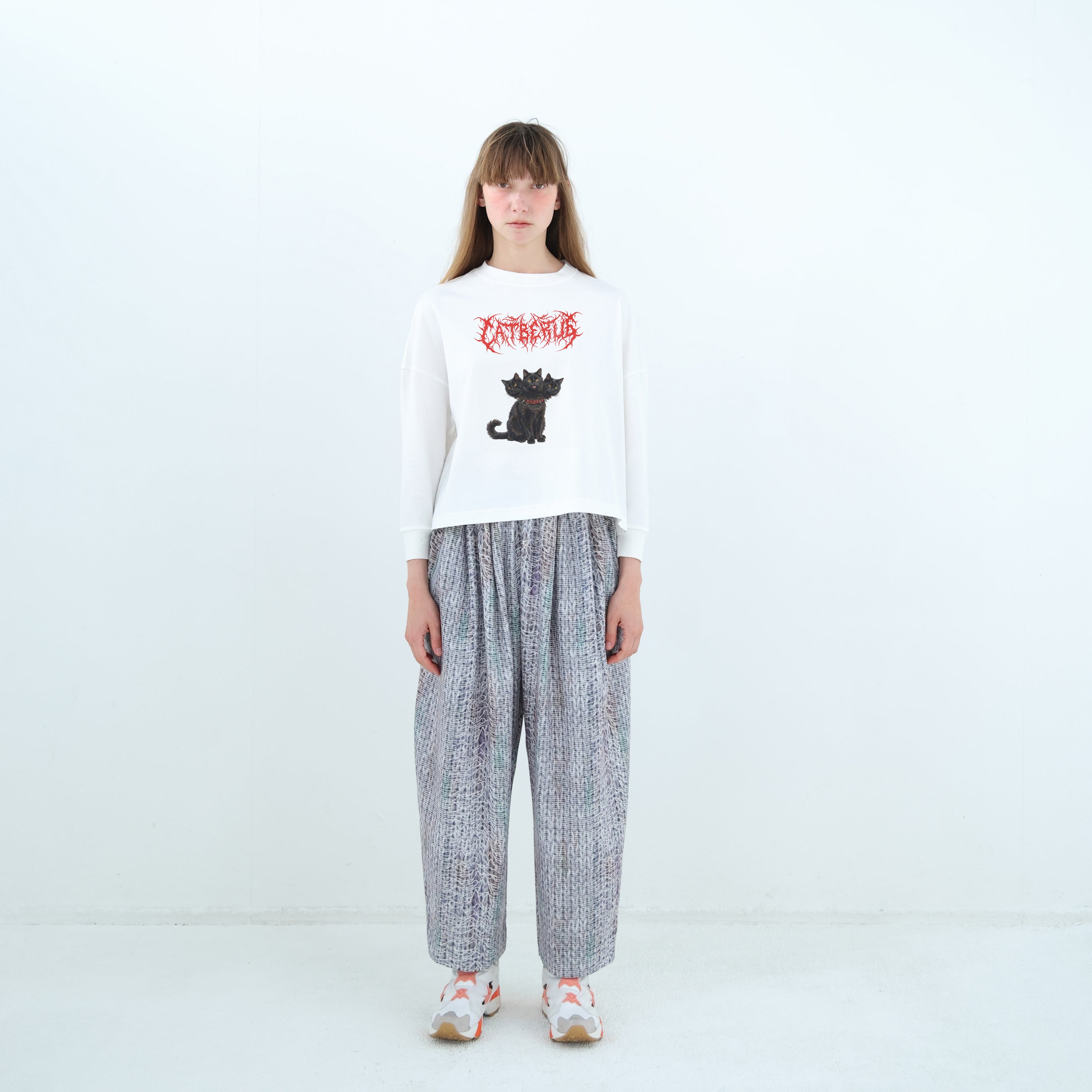 CATBERUS Wide Pullover – White | BEDSIDEDRAMA | 入荷予定アイテム