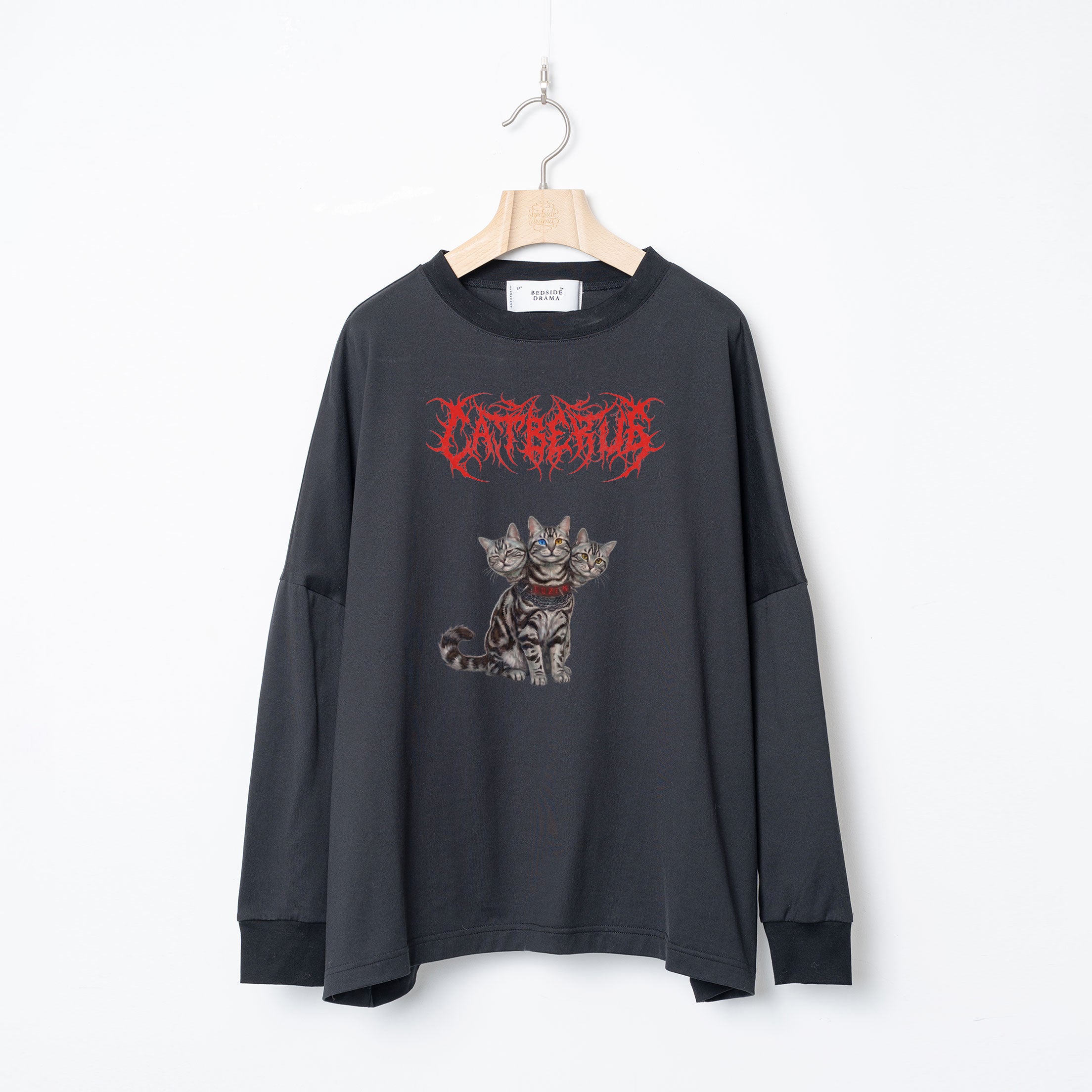 CATBERUS Wide Pullover – Black | BEDSIDEDRAMA | 入荷予定アイテム