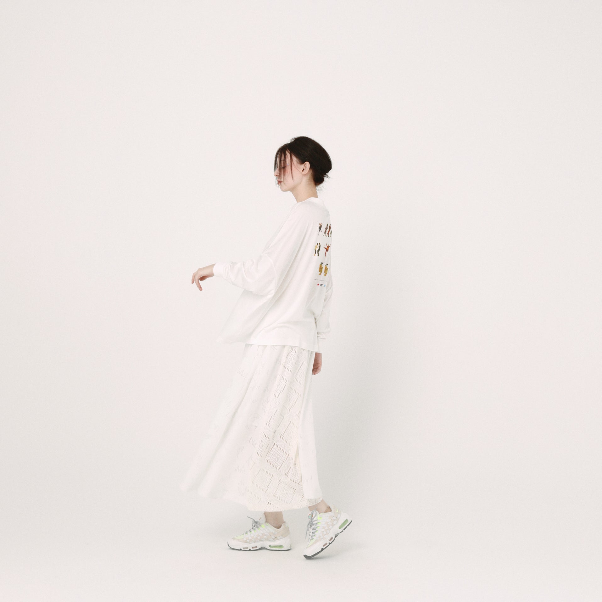 Dancing Lace Culottes | Color_White | No_BSD26SS-12_White【BEDSIDEDRAMA_ベッドサイドドラマ】【入荷予定アイテム・入荷連絡可能】