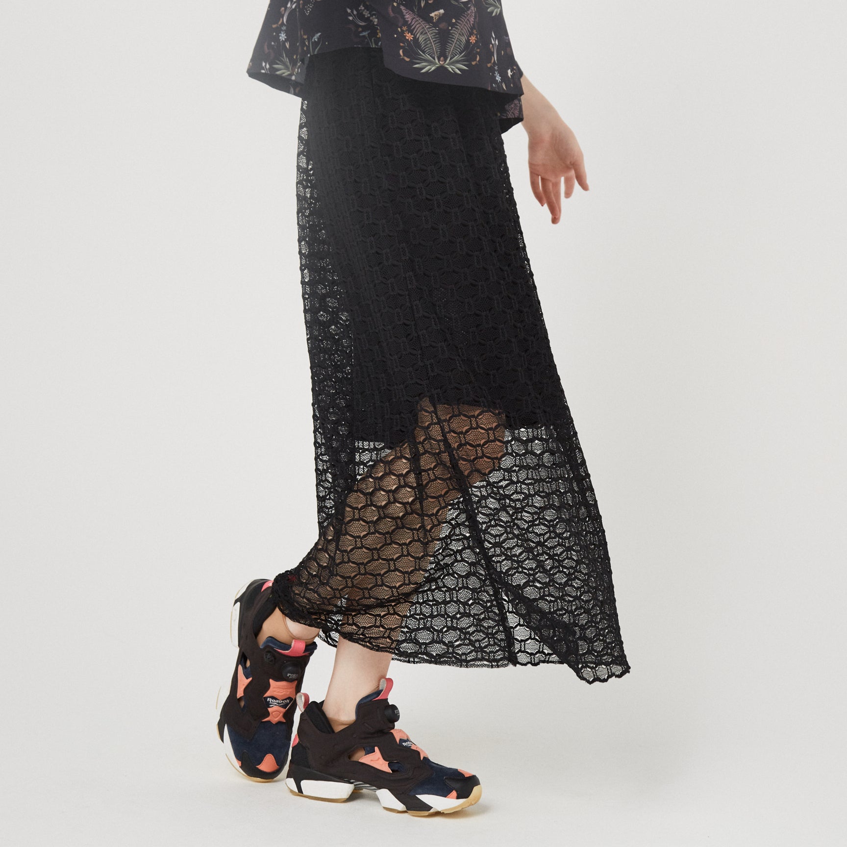 Ultra Mesh Skirt | Color_Black | No_BSD26SS-21_Black【BEDSIDEDRAMA_ベッドサイドドラマ】【入荷予定アイテム・入荷連絡可能】