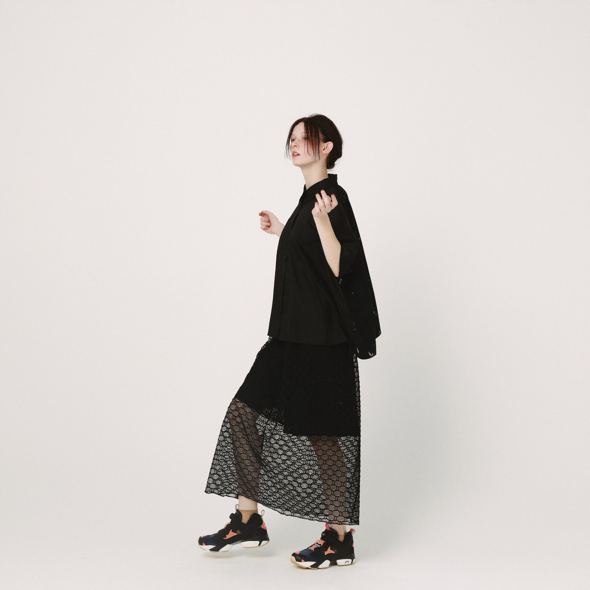 Ultra Mesh Skirt– Black | BEDSIDEDRAMA Ultra Mesh Skirt– Black | BEDSIDEDRAMA