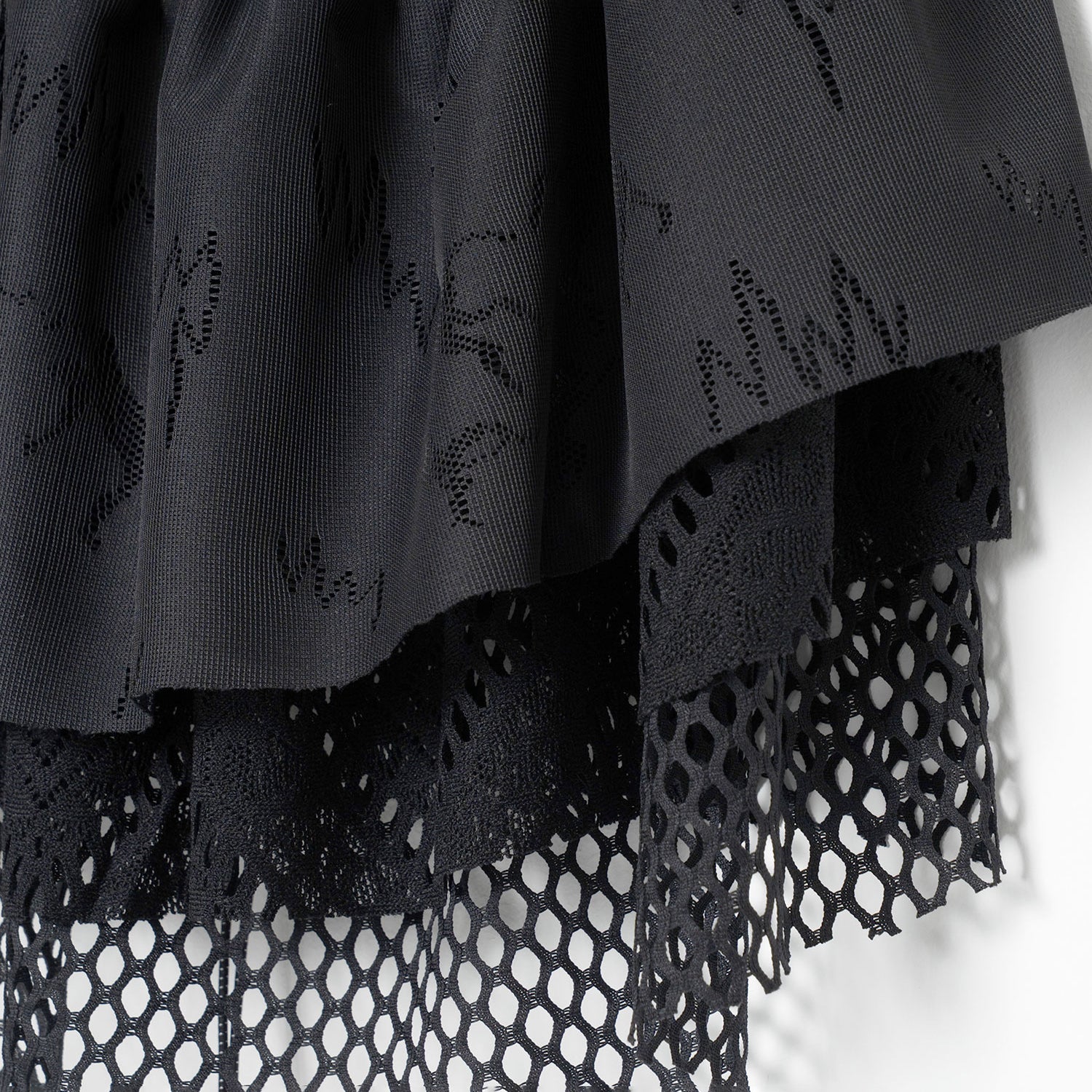 Frill Collar and Wrap Tutu Skirt | Color_Black | No_BSD26SS-26_Black【BEDSIDEDRAMA_ベッドサイドドラマ】【入荷予定アイテム・入荷連絡可能】