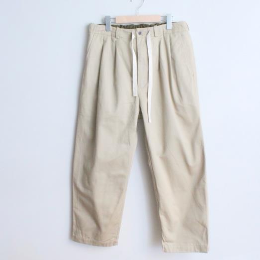 BAGS EASY PANTS-CHINO | Color_Beige | No_be-03_beige【CATTA_カッタ】【入荷予定アイテム・入荷連絡可能】