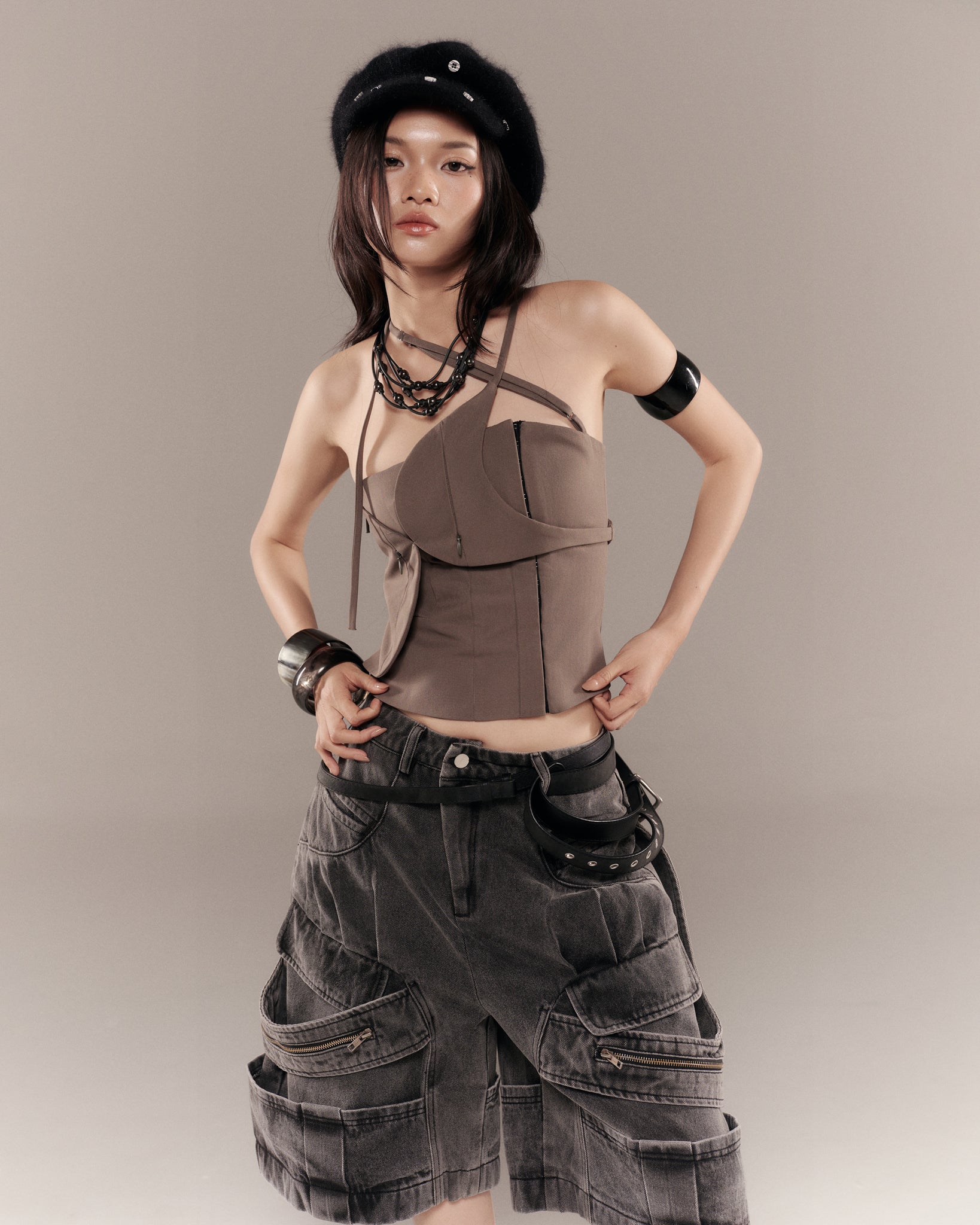 DEMOS TOP (GREY) | Bunny Hill Concept