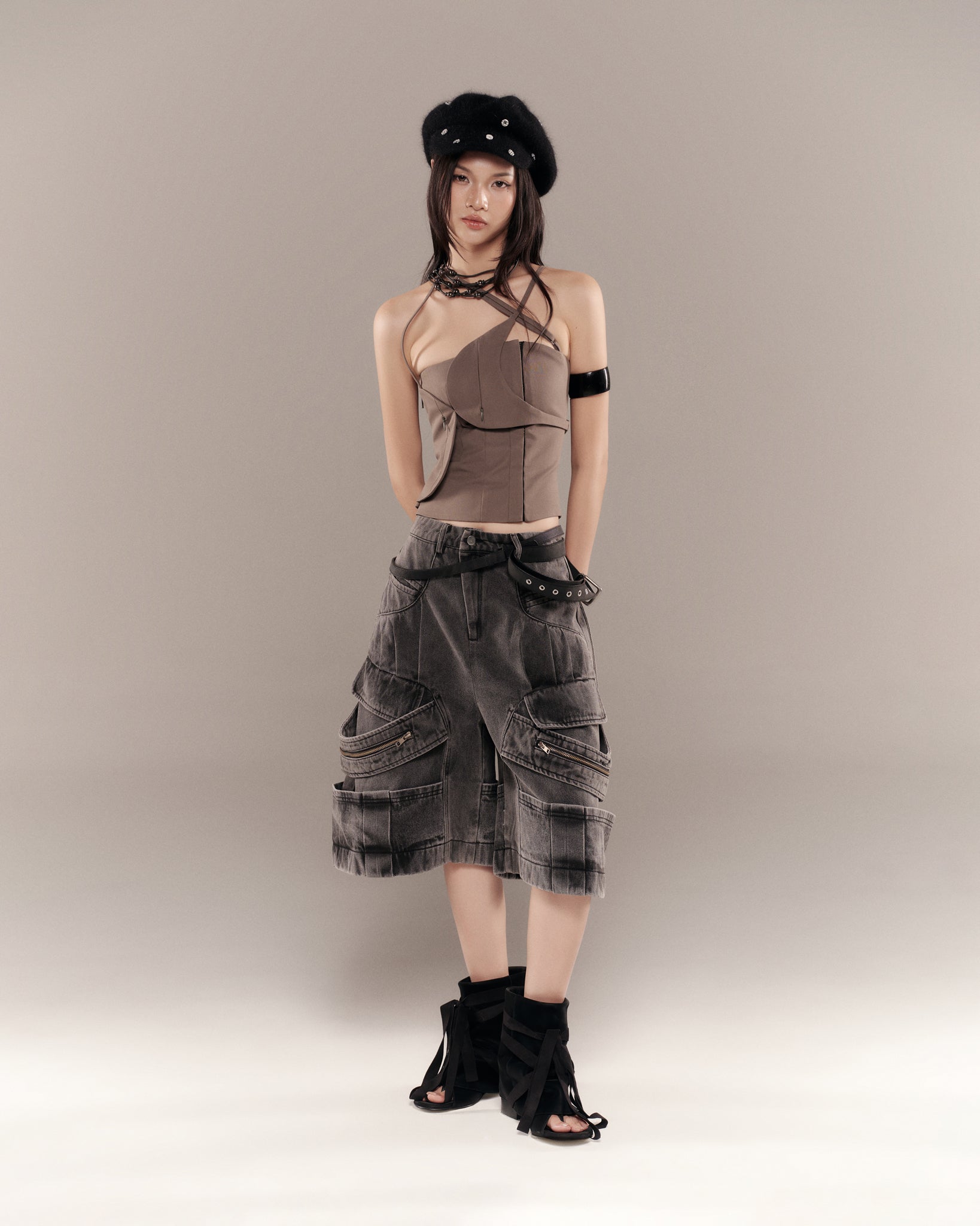DEMOS TOP (GREY) | Bunny Hill Concept