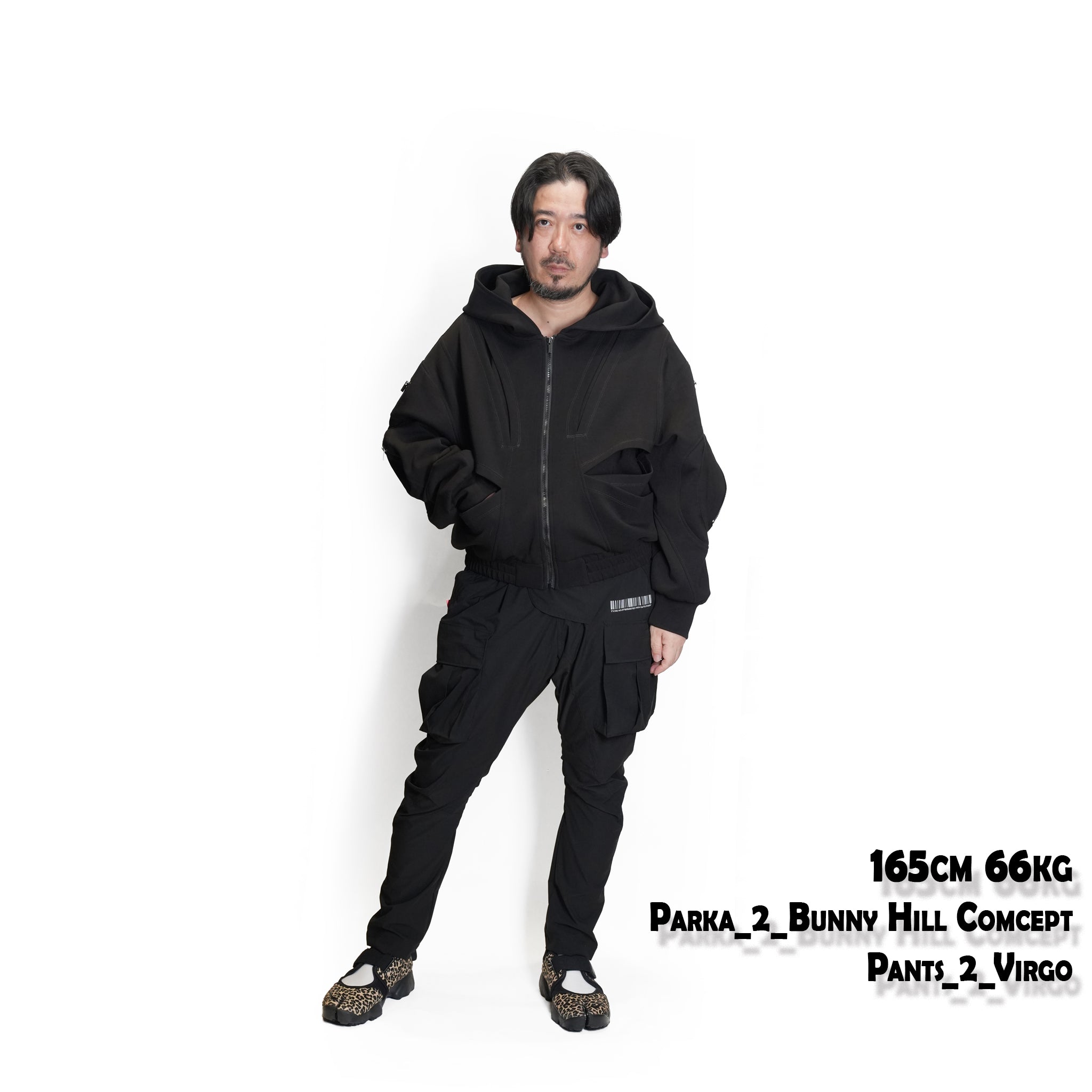 MAPLE JACKET (Black) | Bunny Hill Concept