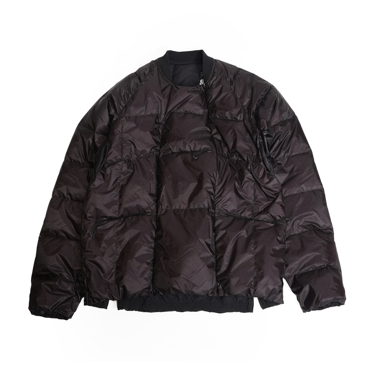 MIDDLE LAYER DOWN JACKET – Black | NORBIT