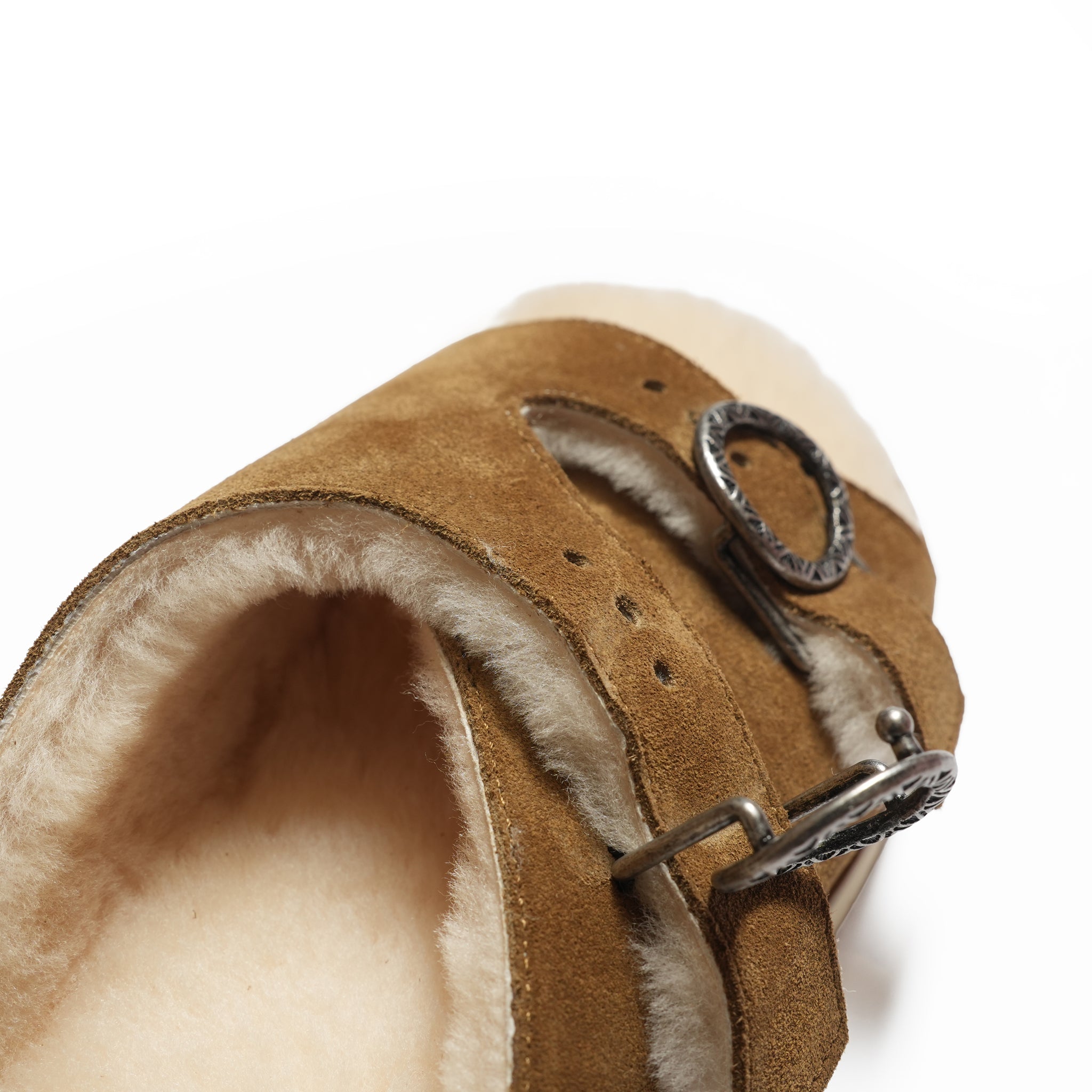 EASY WARM BELTED SLIDE | Color_Black / Brown | No_CM26D002【Commodities_コモディティーズ】