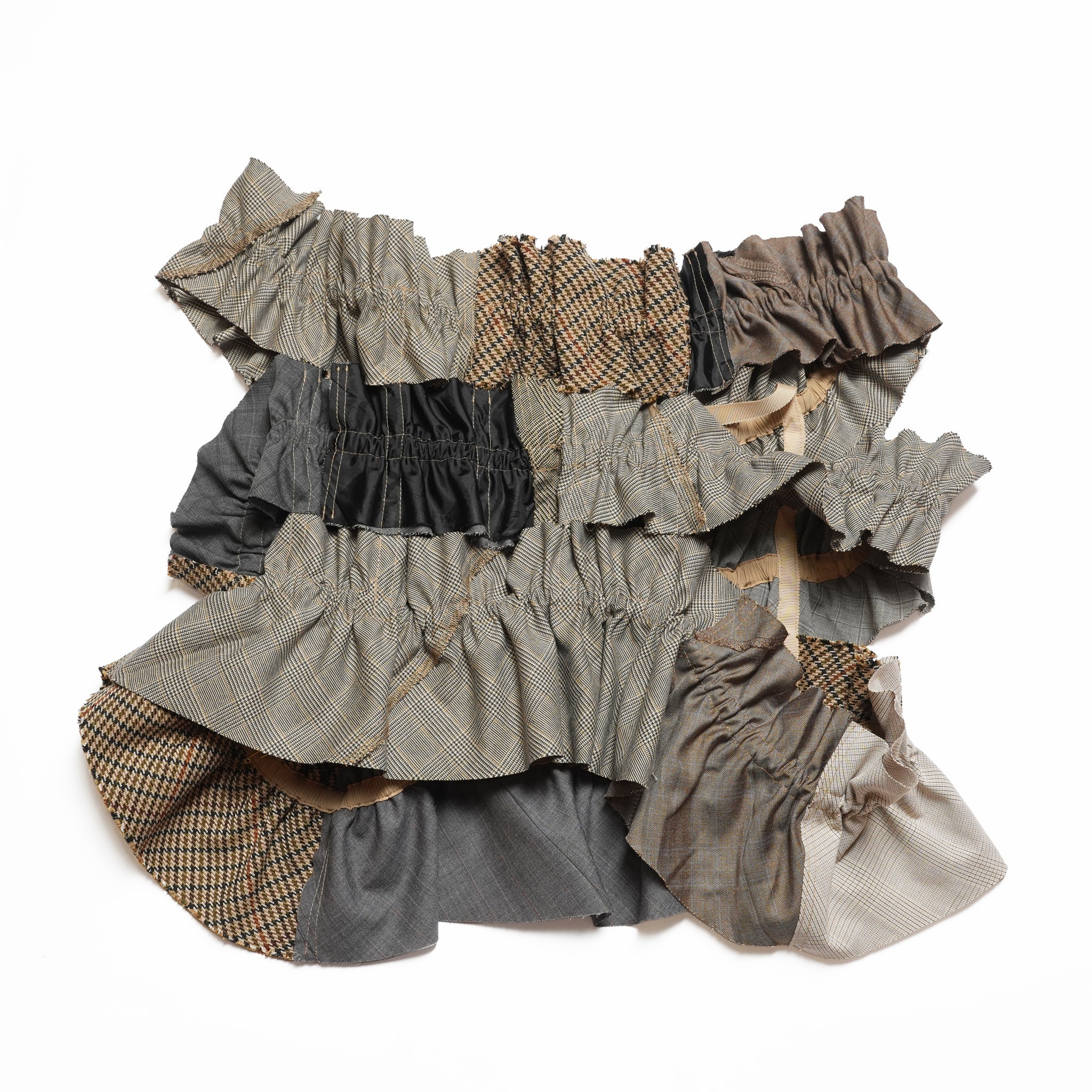 AT-283 | スーツパッチフリルキャミ  | Color:Gray_10 | Size-Free【REHERSALL_リハーズオール】