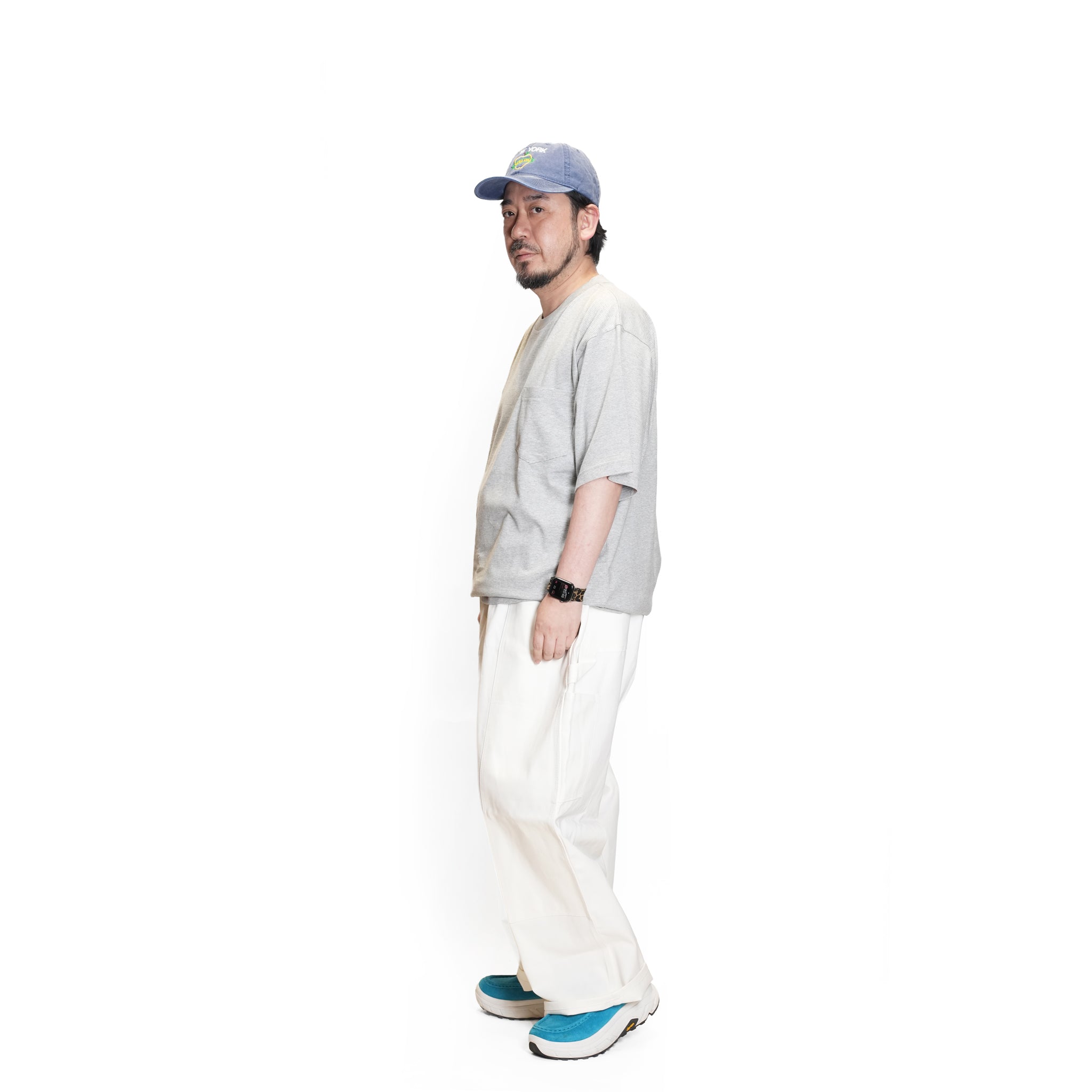 =BIG PAINTER_DOUBLE KNEE= – Ecru | ODDMENT
