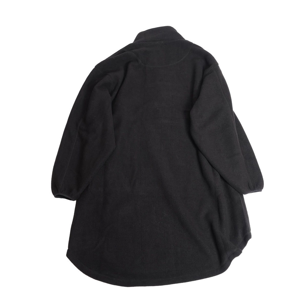 HALF ZIP FLEECE LONG P/O – Bk | KHA:KI