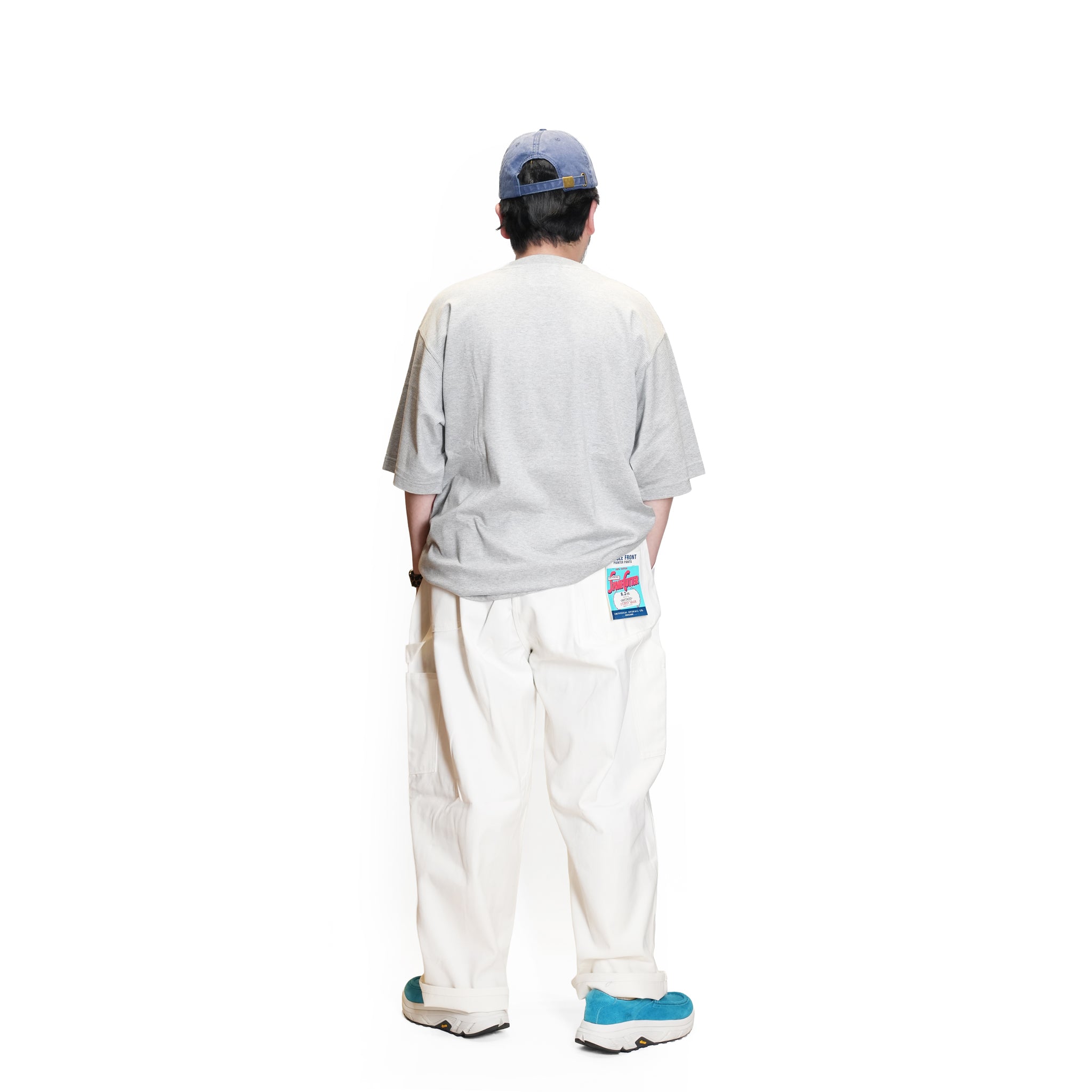 =BIG PAINTER_DOUBLE KNEE= – Ecru | ODDMENT
