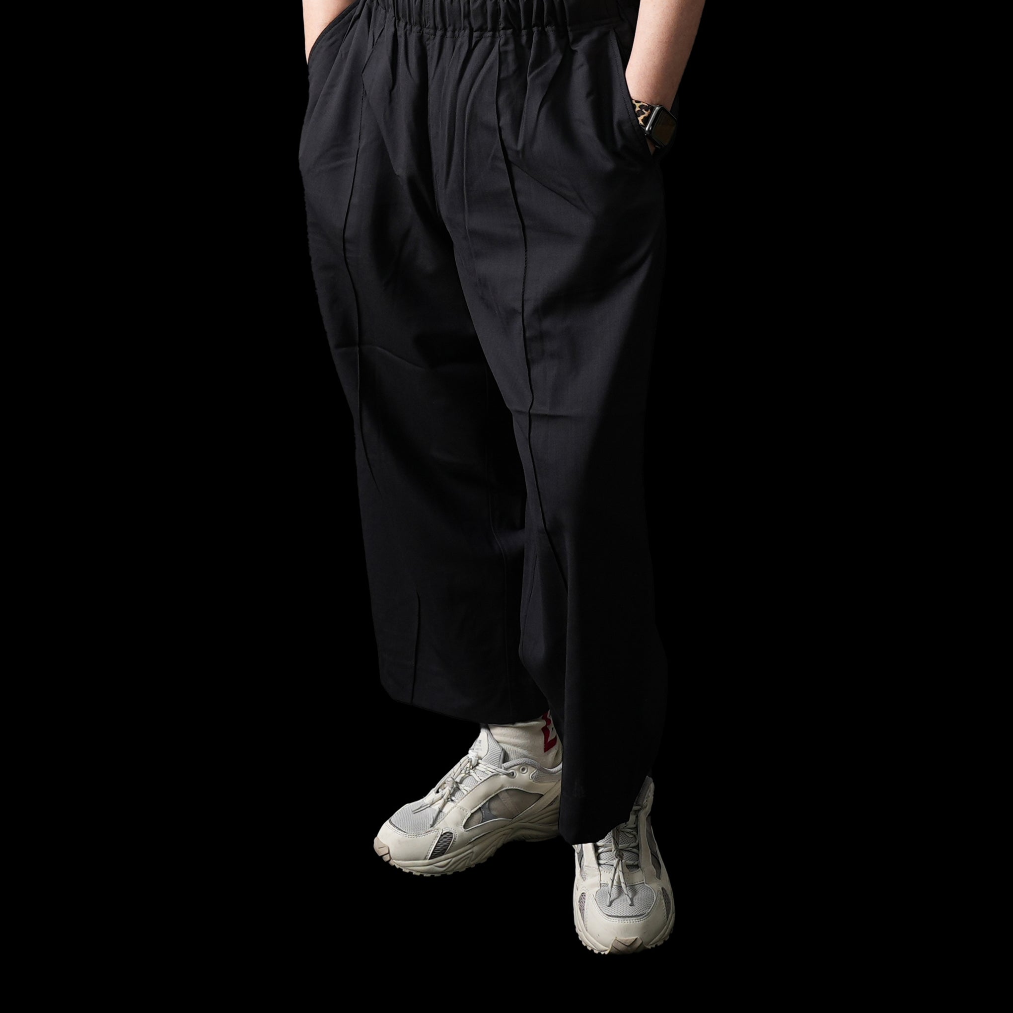 No:CT23S-TR03 | Name:izk_Wide Trousers | Color:Black【CEASTERS_