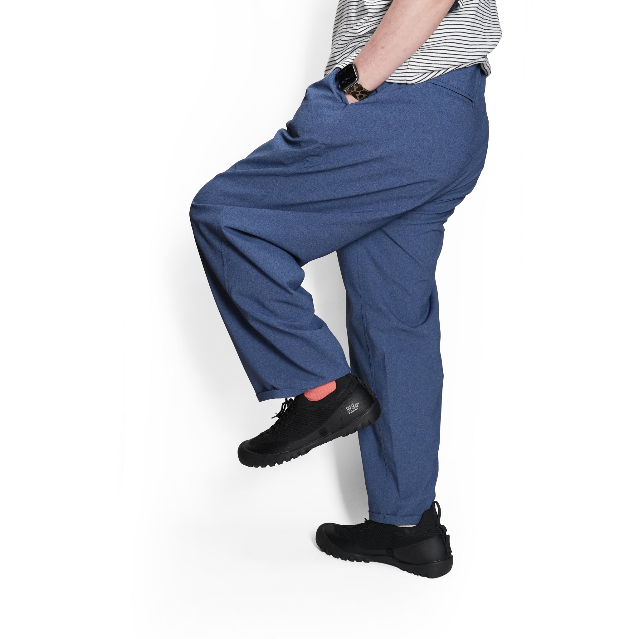 P.H.M.EASY PANTS_BASIC  – Blue | POWDERHORN MOUNTAINEERING